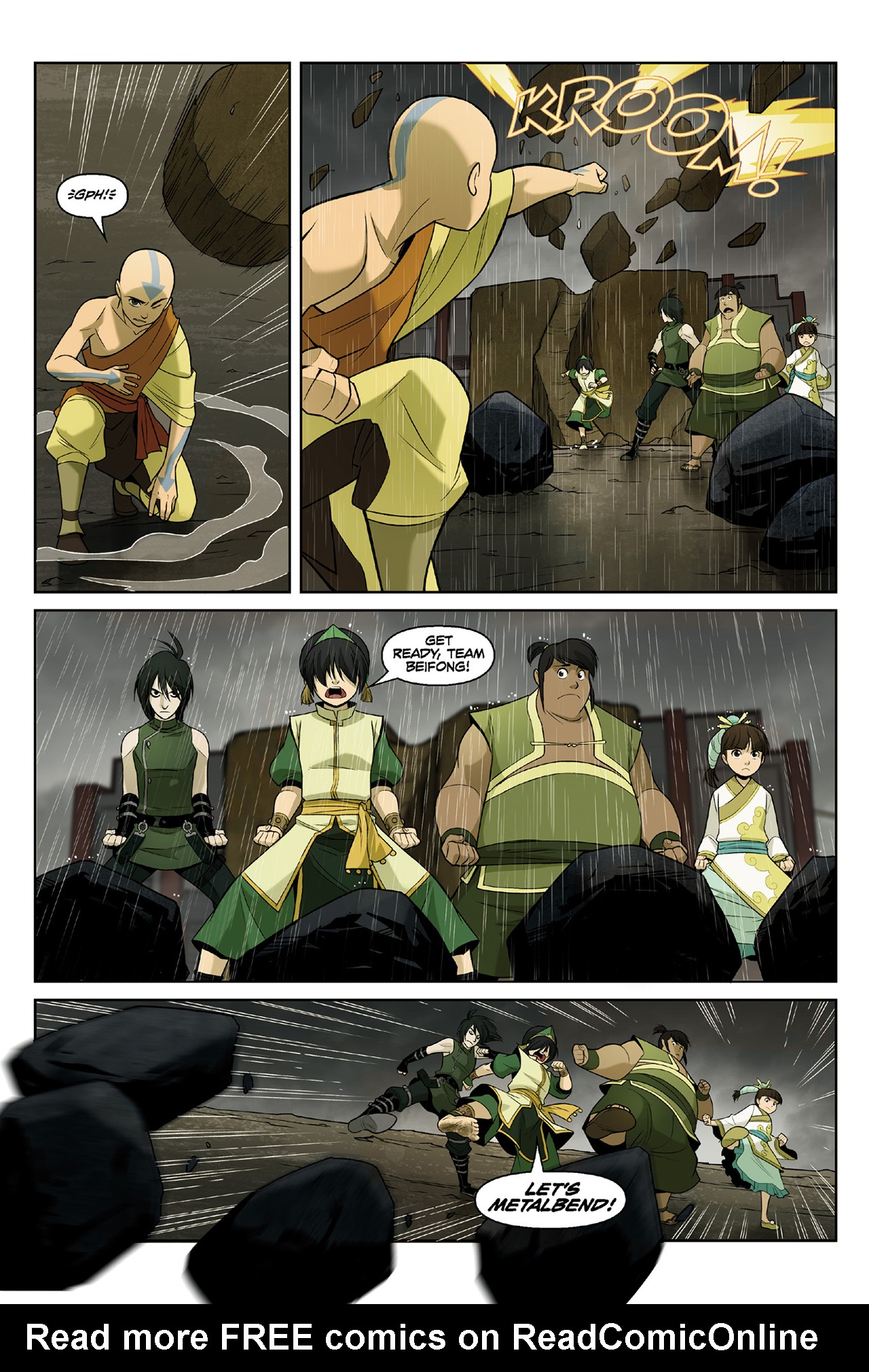 Read online Nickelodeon Avatar: The Last Airbender - The Rift comic -  Issue # Part 3 - 53