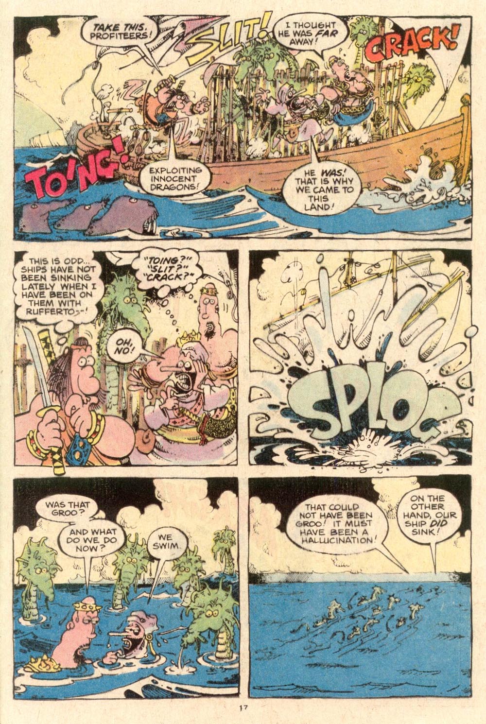 Read online Sergio Aragonés Groo the Wanderer comic -  Issue #53 - 19