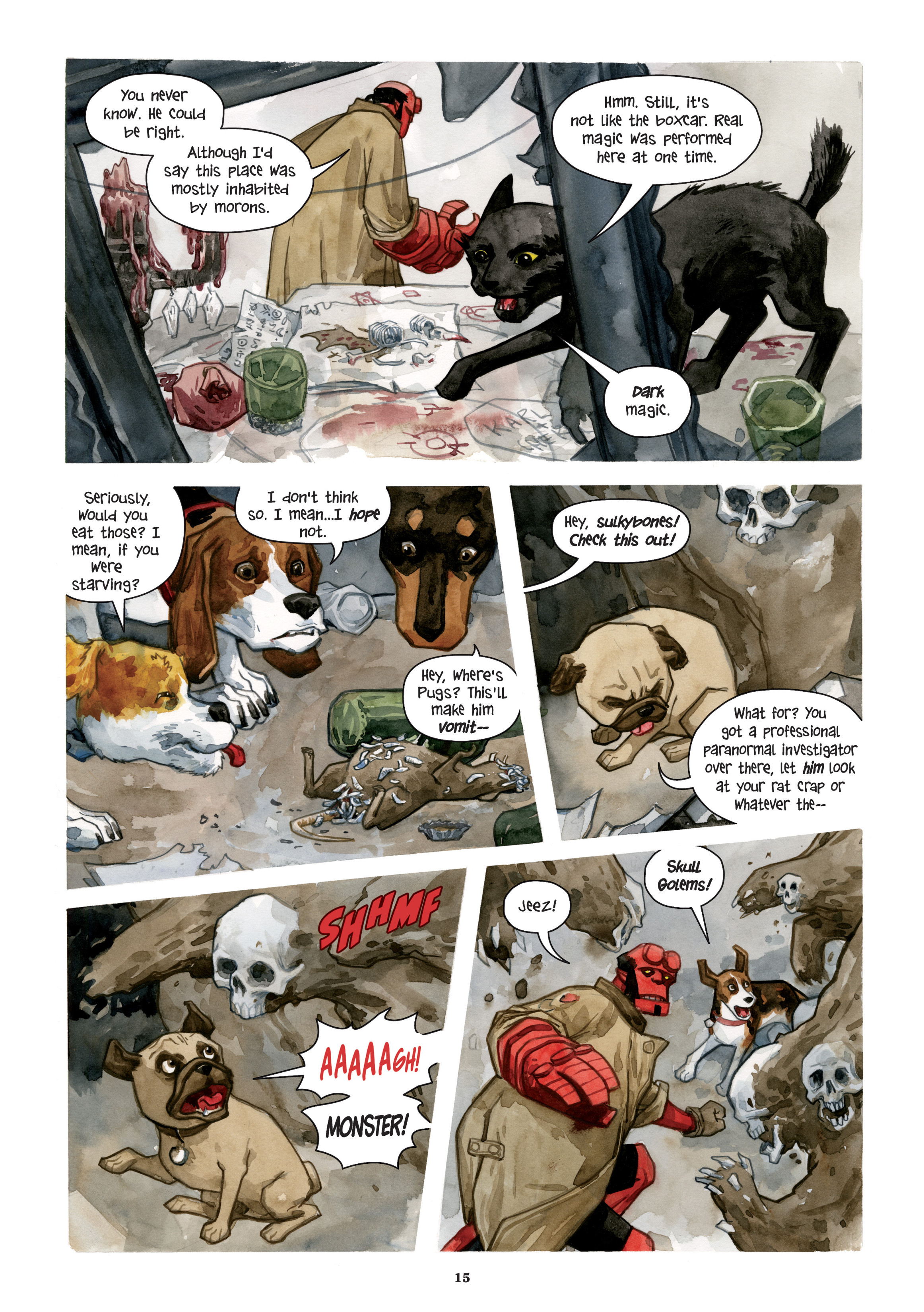 Read online Beasts of Burden: Neighborhood Watch (2019) comic -  Issue # TPB (Part 1) - 18