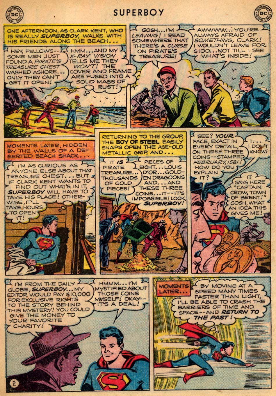 Read online Superboy (1949) comic -  Issue #15 - 3