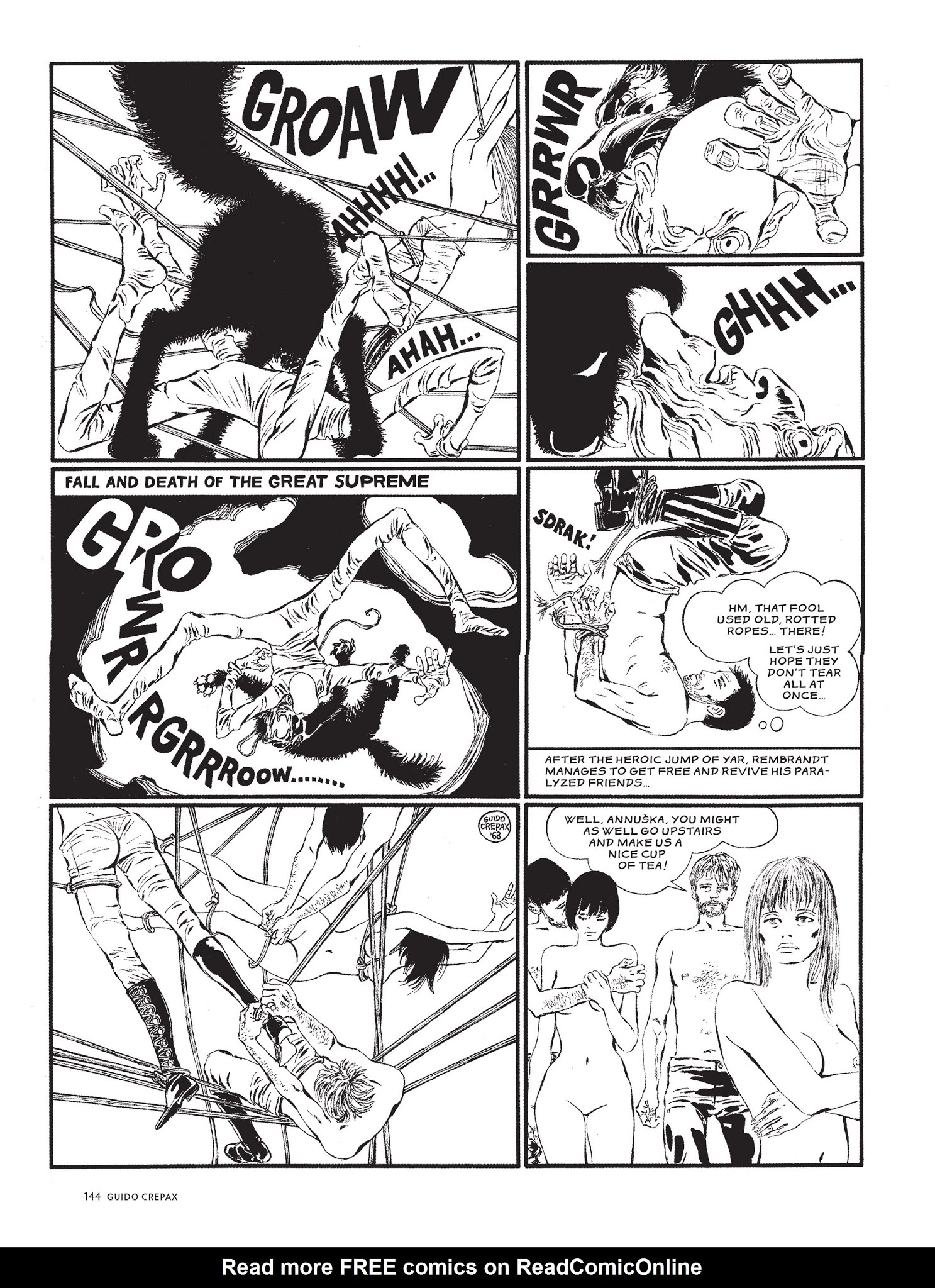 Read online The Complete Crepax comic -  Issue # TPB 1 - 138