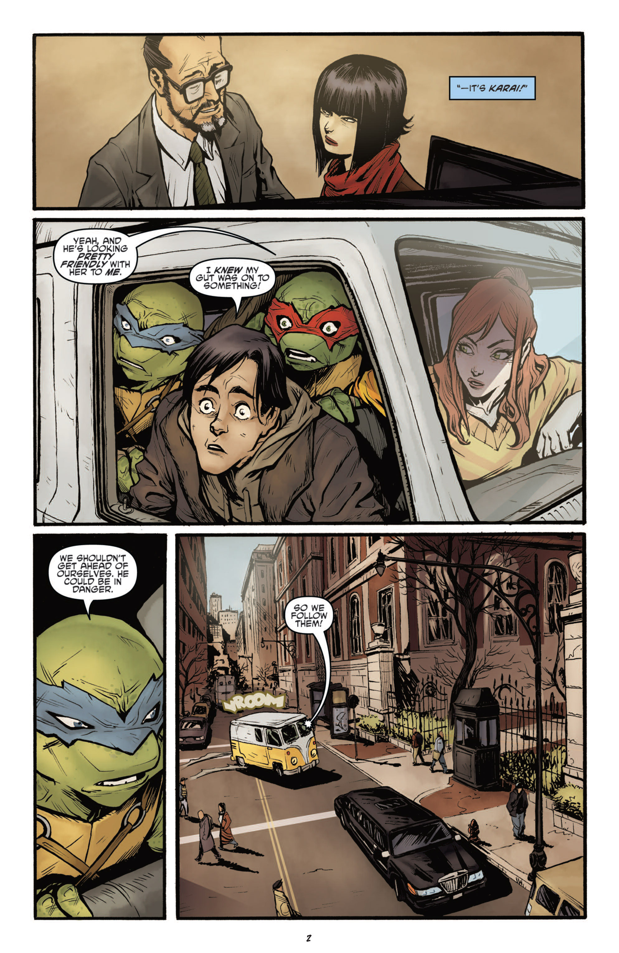 Read online Teenage Mutant Ninja Turtles: The Secret History of the Foot Clan comic -  Issue #2 - 4
