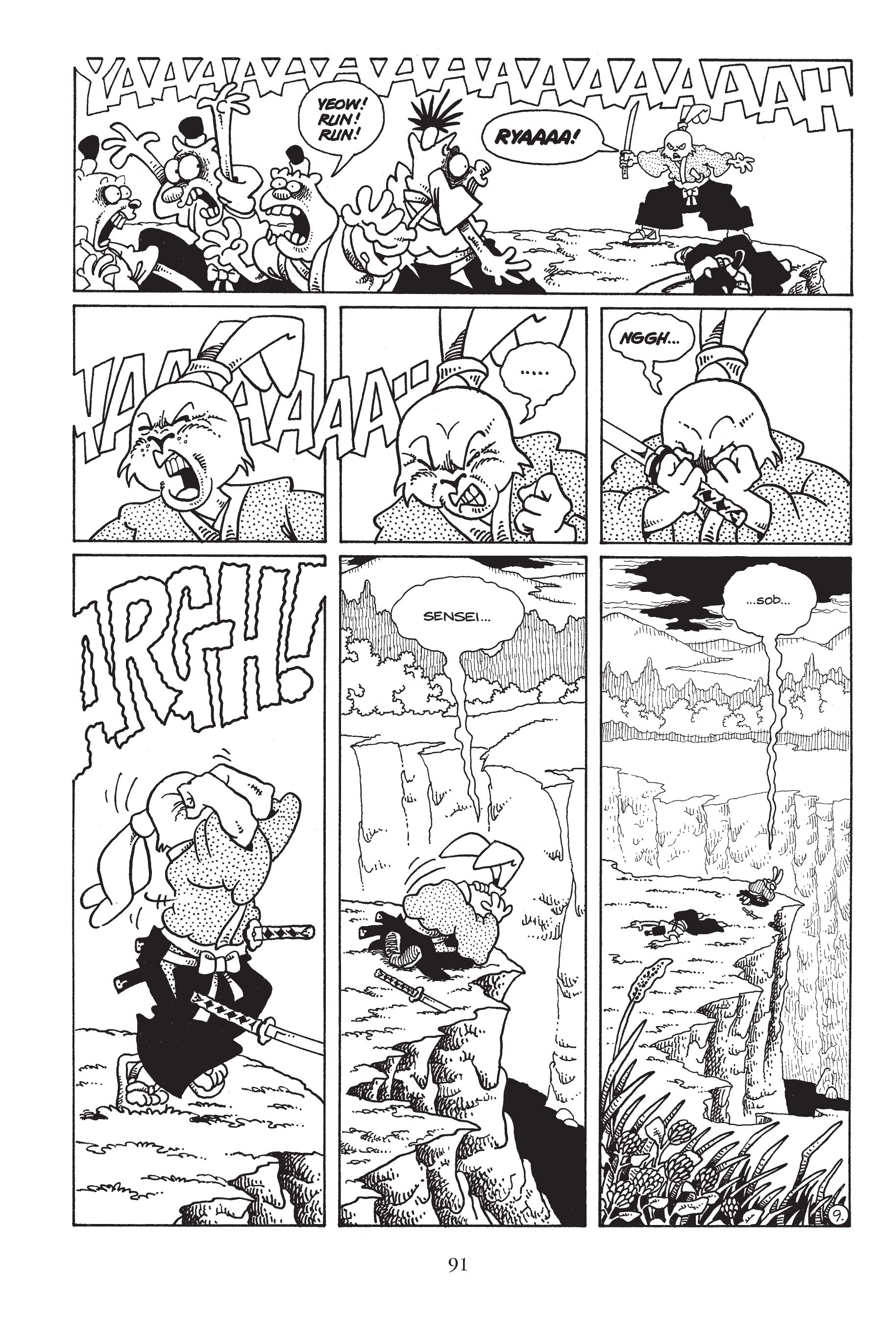Read online Usagi Yojimbo (1987) comic -  Issue # _TPB 6 - 90