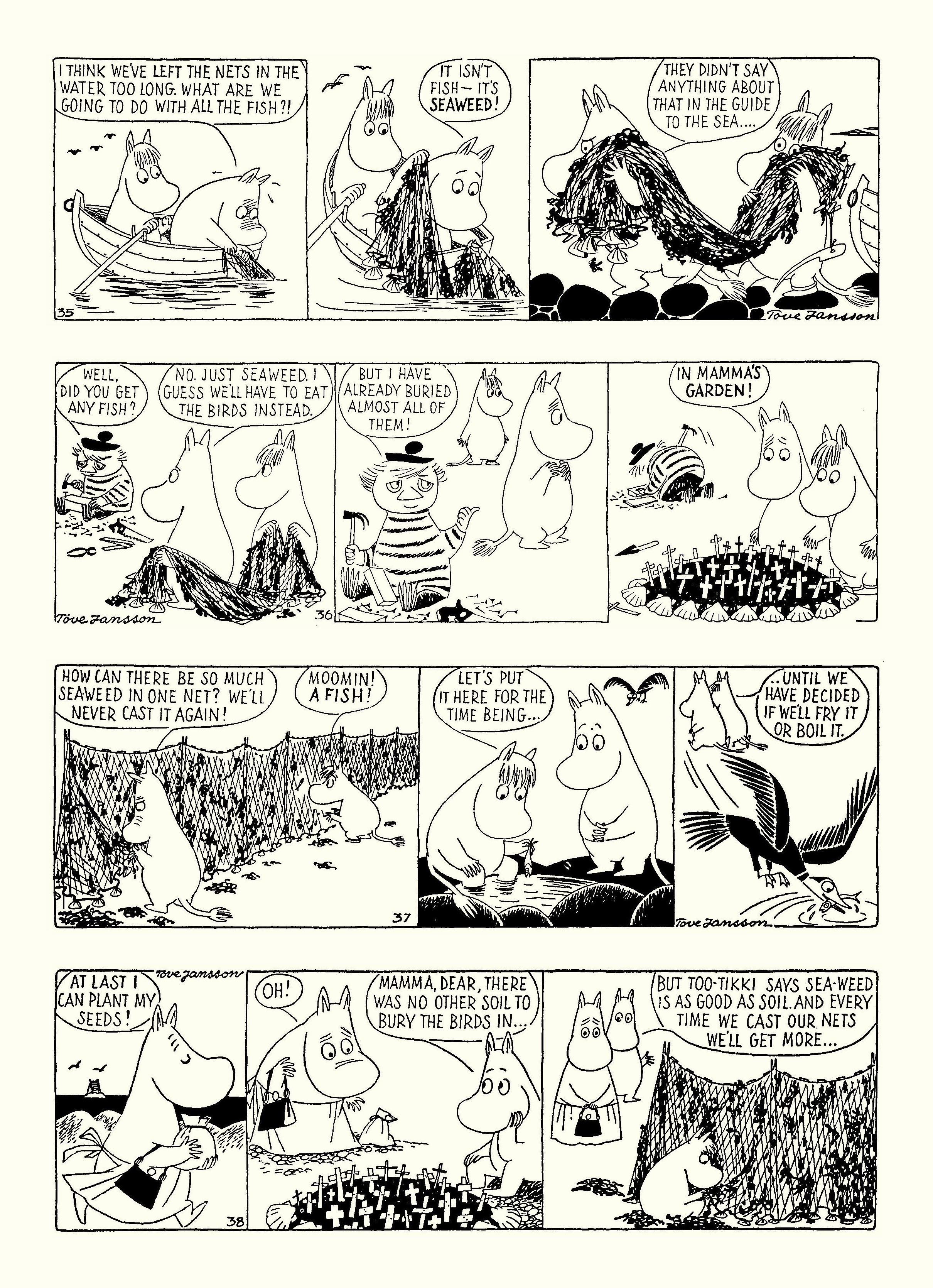 Read online Moomin: The Complete Tove Jansson Comic Strip comic -  Issue # TPB 3 - 64