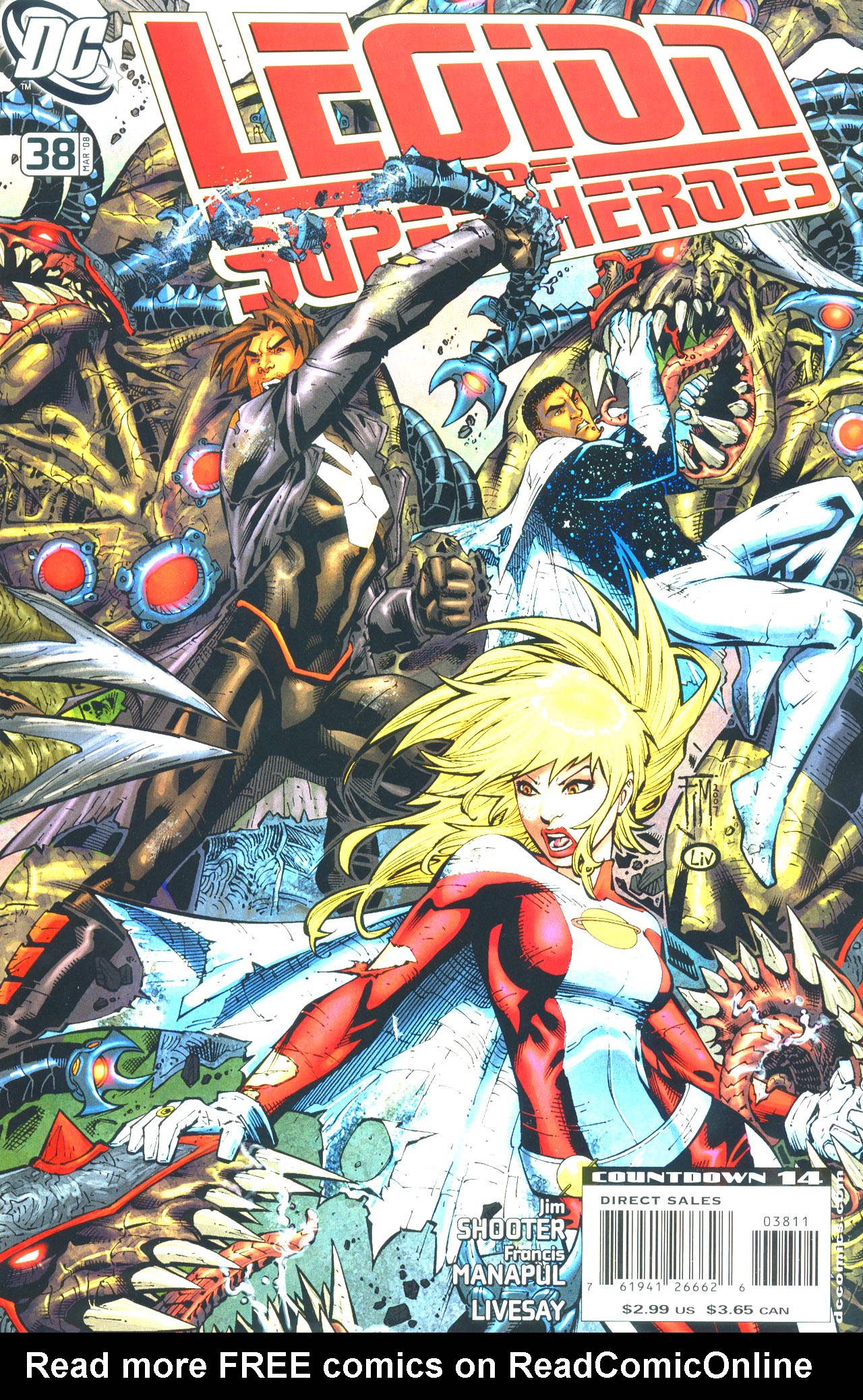 Read online Legion of Super-Heroes (2005) comic -  Issue #38 - 1