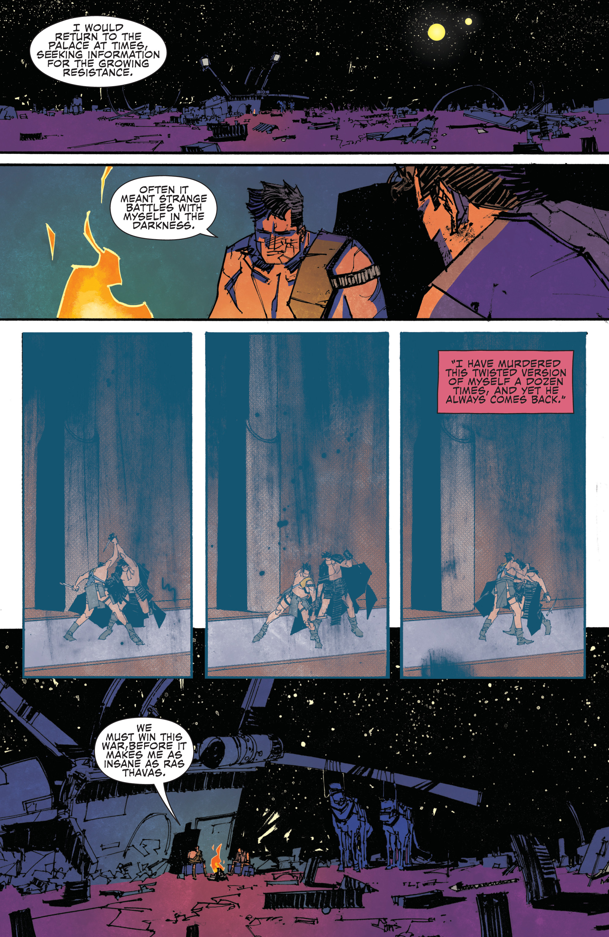 Read online John Carter: The End comic -  Issue #5 - 7