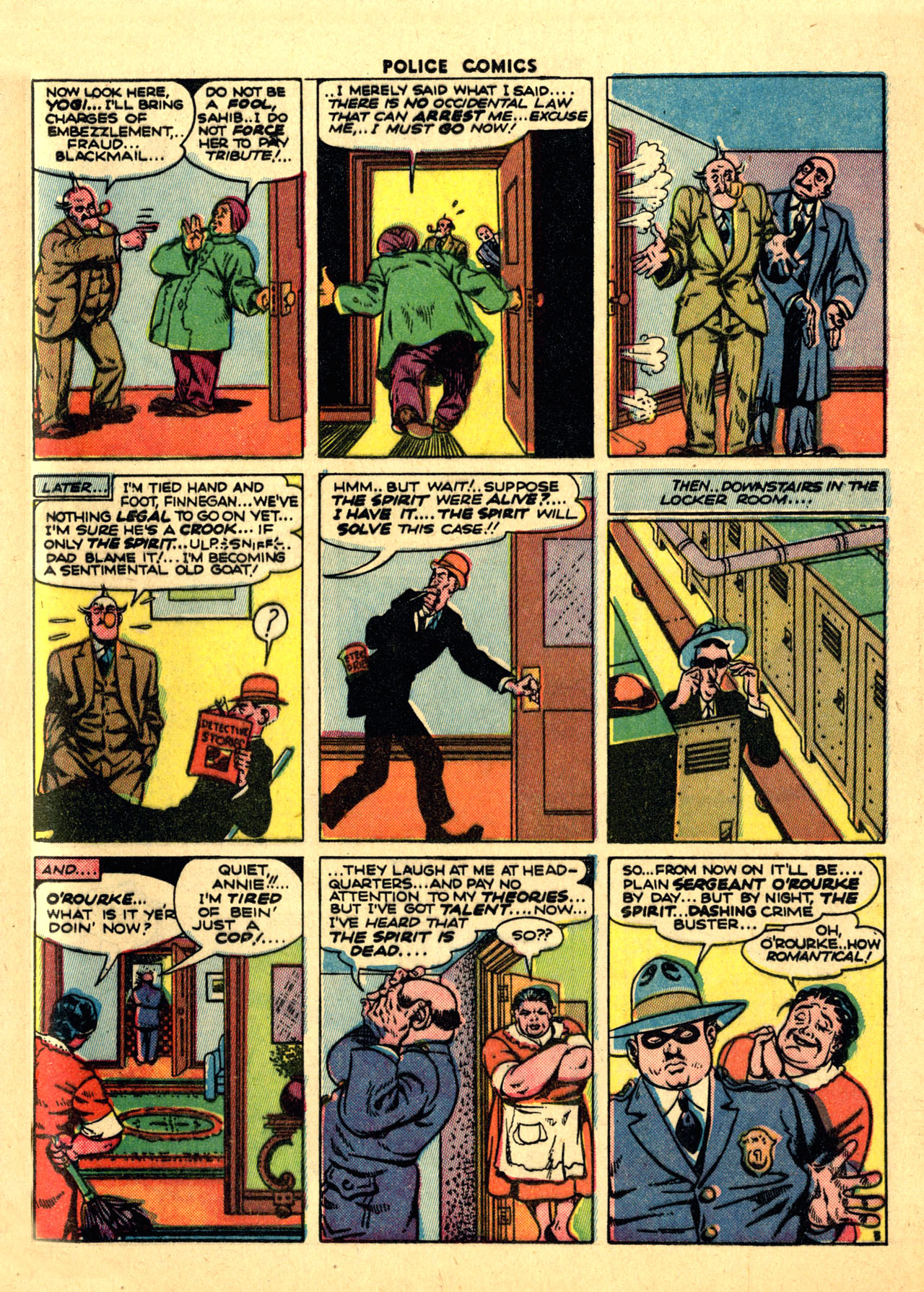 Read online Police Comics comic -  Issue #27 - 53