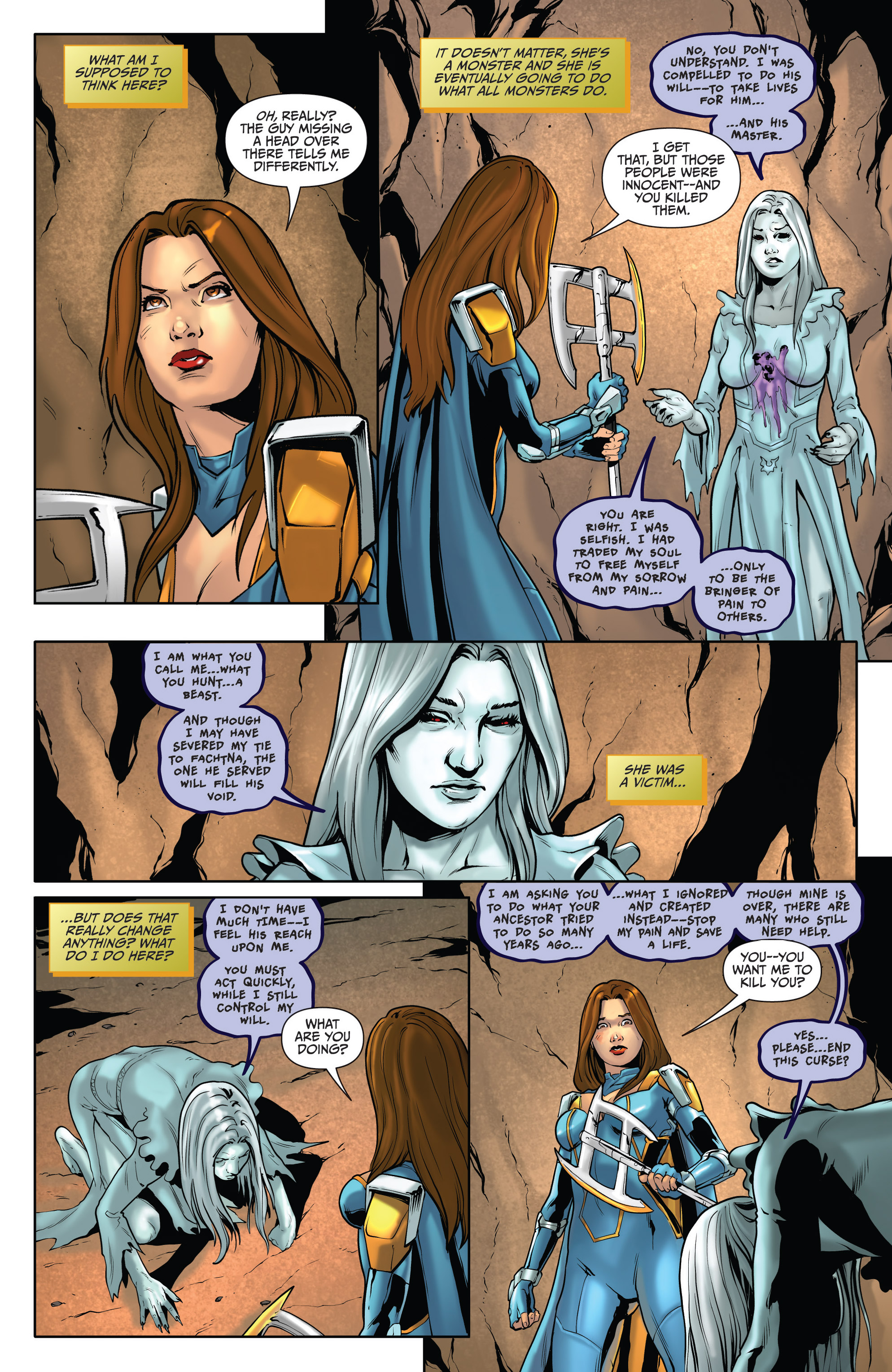 Read online Belle: Scream of the Banshee comic -  Issue # Full - 31