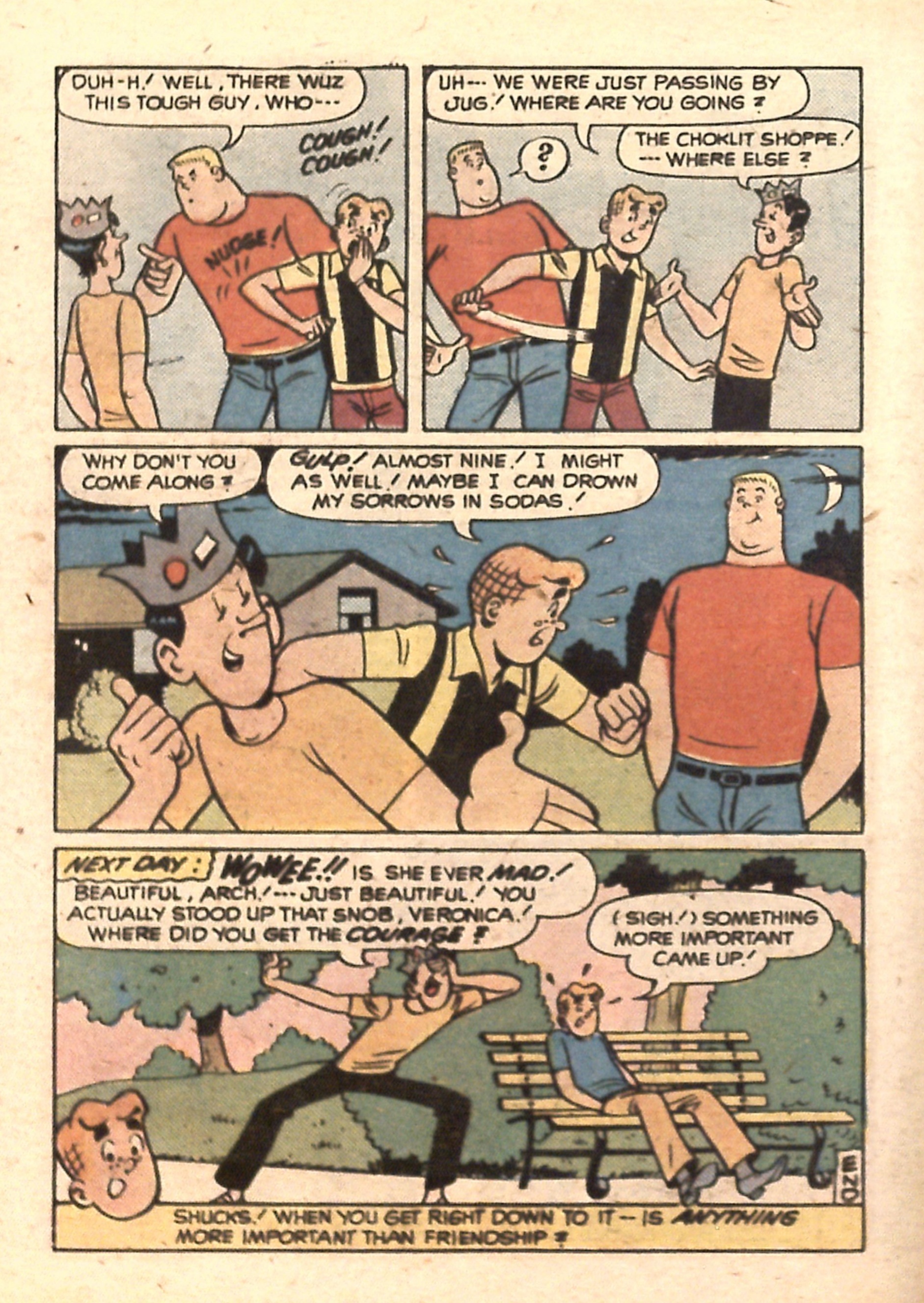 Read online Archie...Archie Andrews, Where Are You? Digest Magazine comic -  Issue #7 - 144