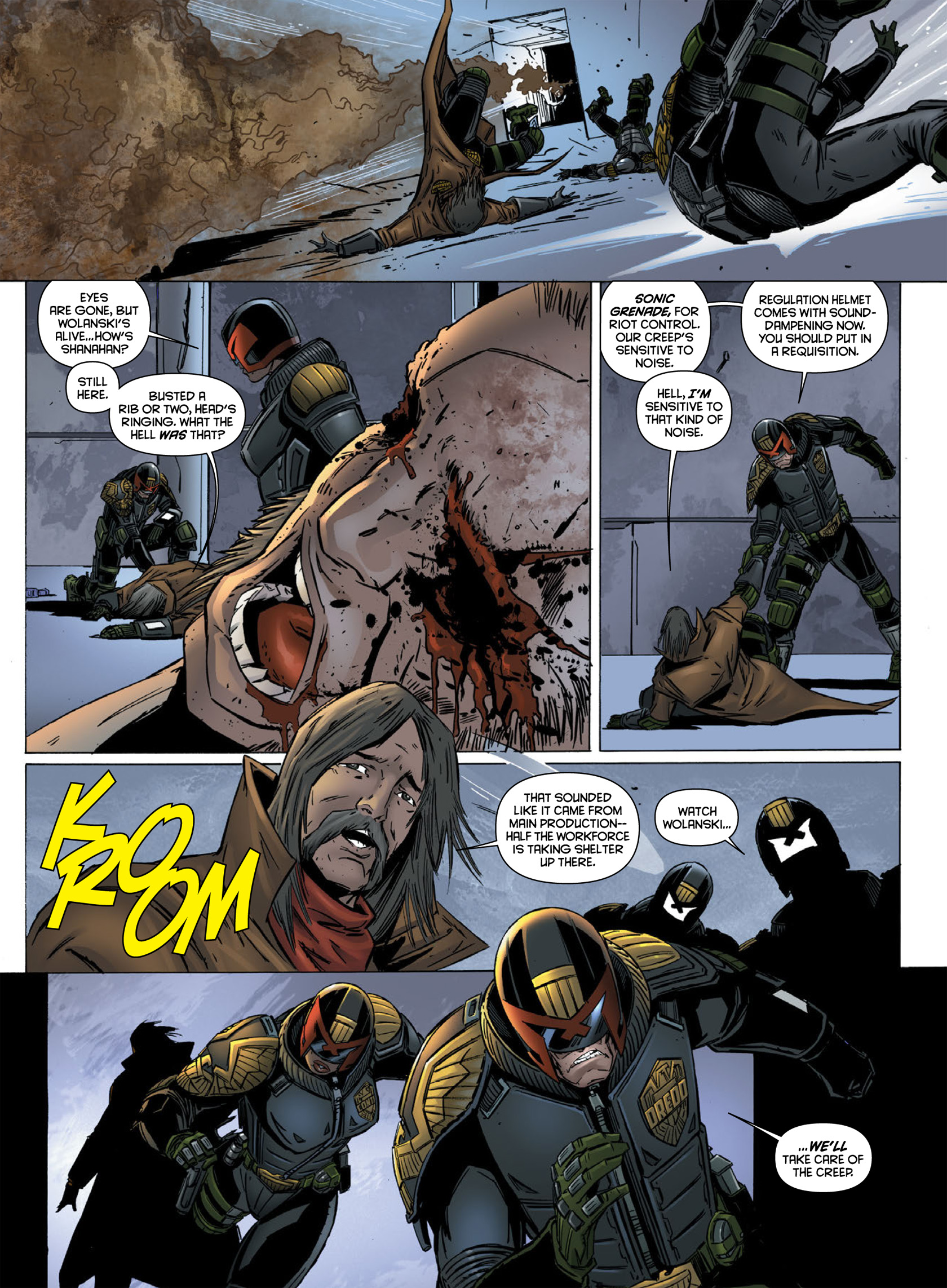 Read online Dredd: Dust comic -  Issue #2 - 17