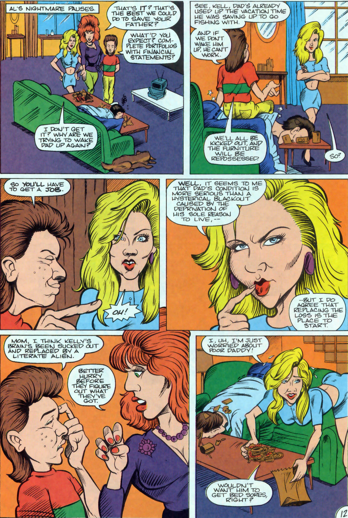 Read online Married... with Children (1990) comic -  Issue #6 - 13