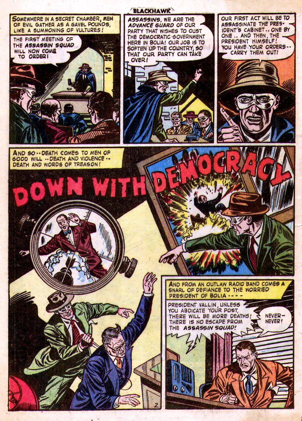 Read online Blackhawk (1957) comic -  Issue #68 - 4