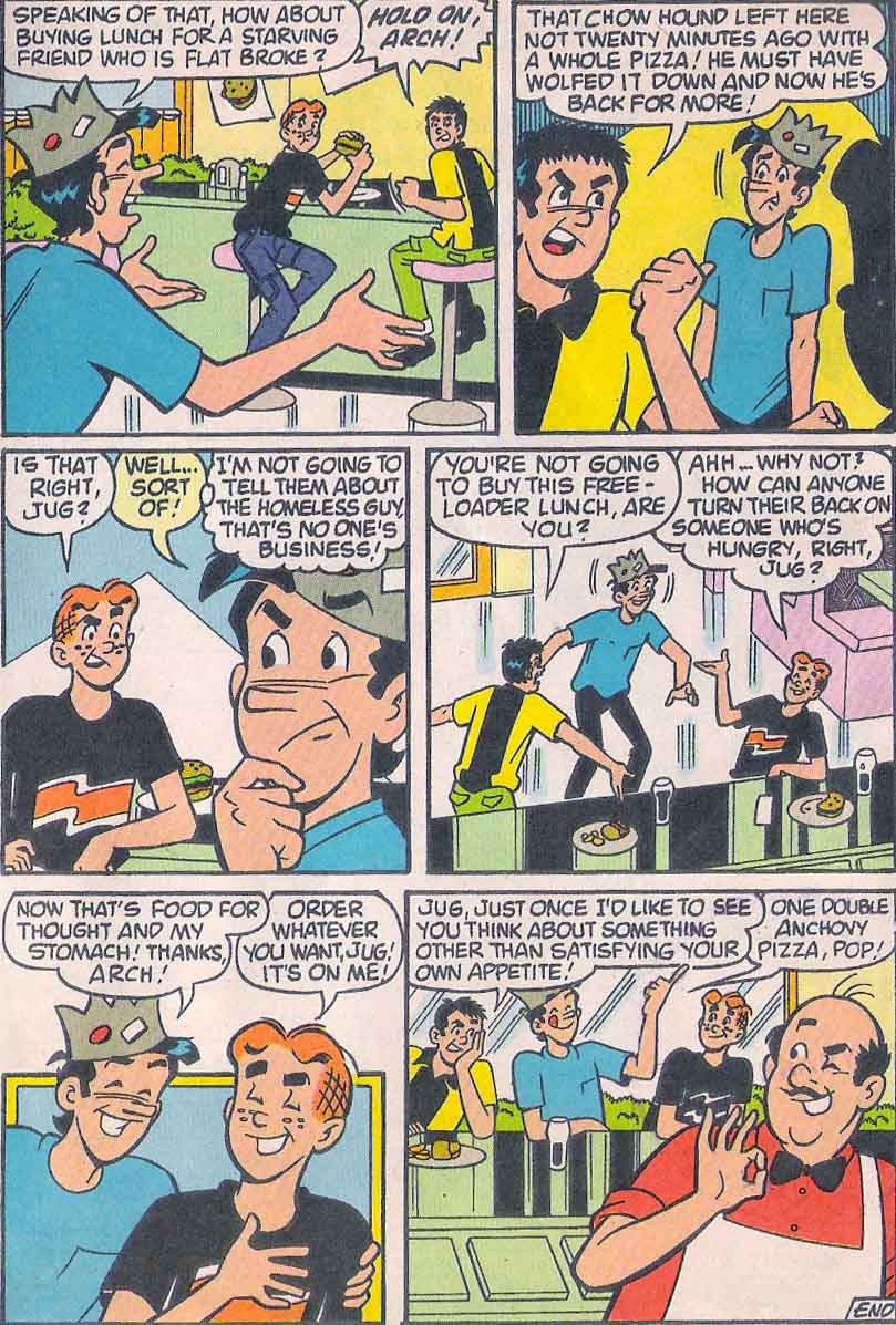 Read online Jughead's Double Digest Magazine comic -  Issue #61 - 193