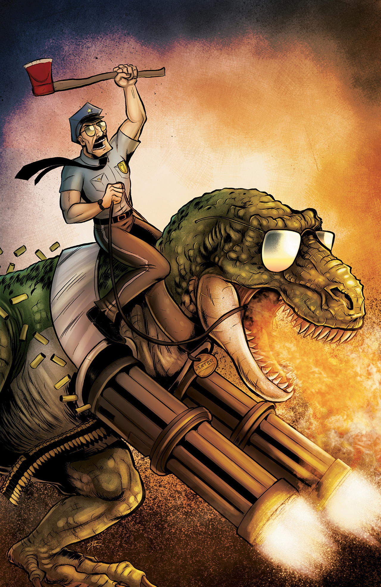 Read online Axe Cop comic -  Issue # TPB 2 - 104
