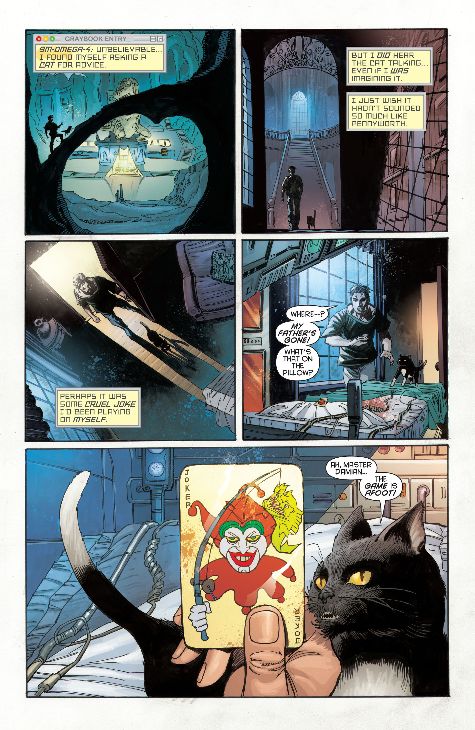 Read online Damian: Son of Batman comic -  Issue #3 - 17