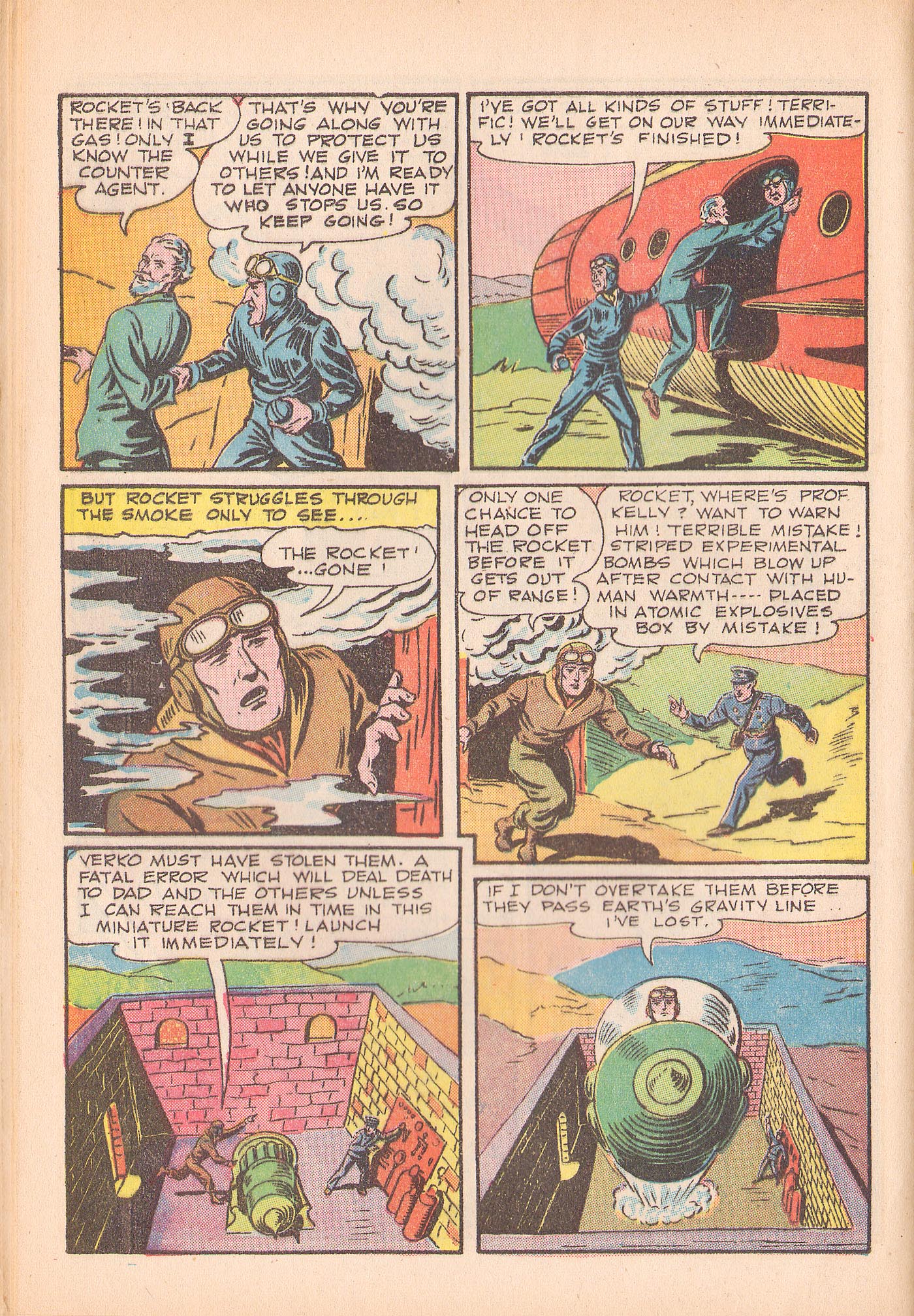 Read online Rocket Kelly (1945) comic -  Issue #2 - 46