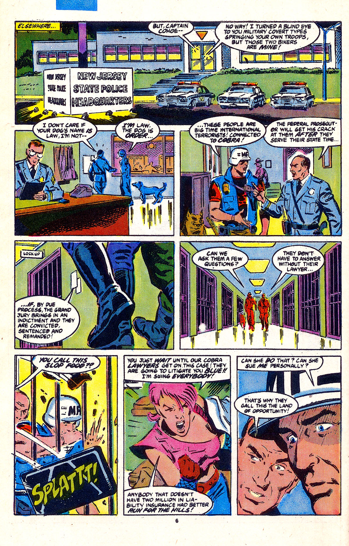Read online G.I. Joe: A Real American Hero comic -  Issue #83 - 6