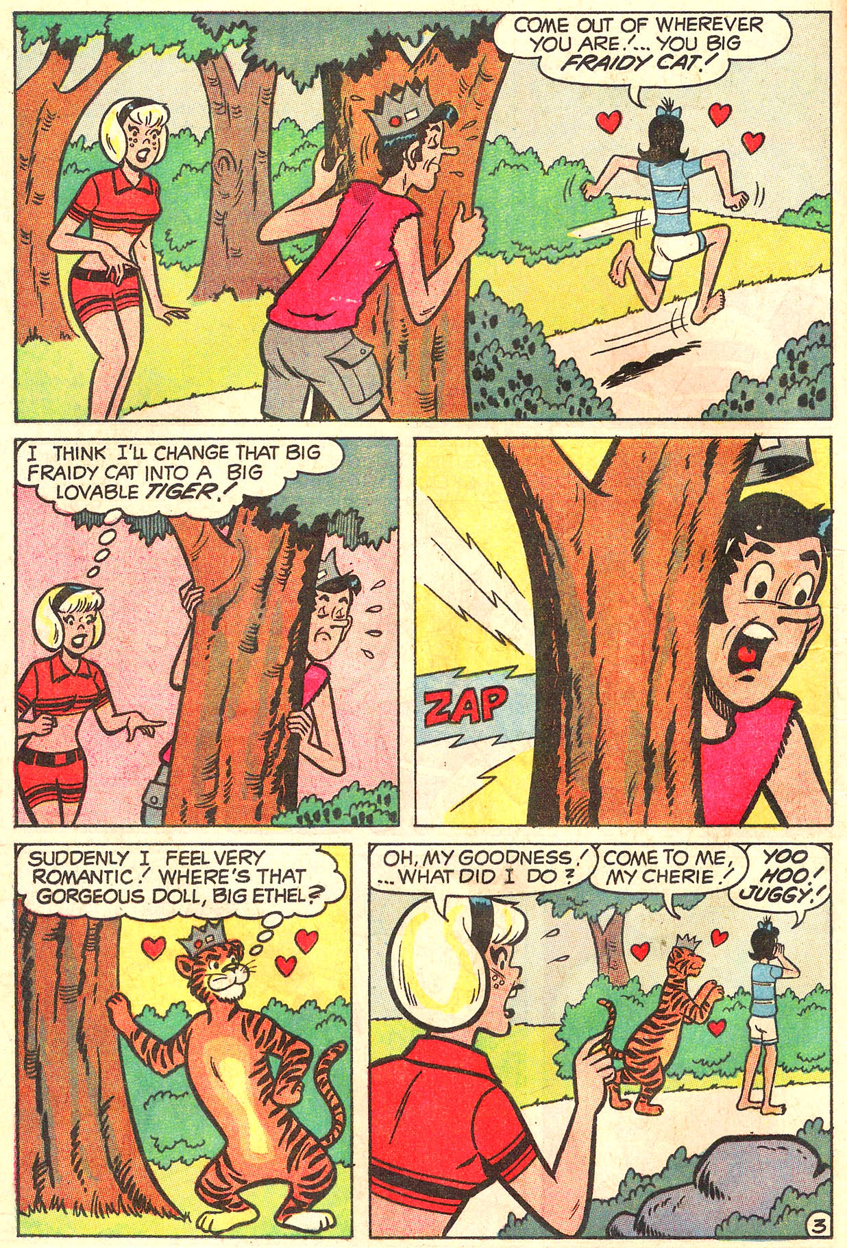 Read online Archie's TV Laugh-Out comic -  Issue #3 - 38