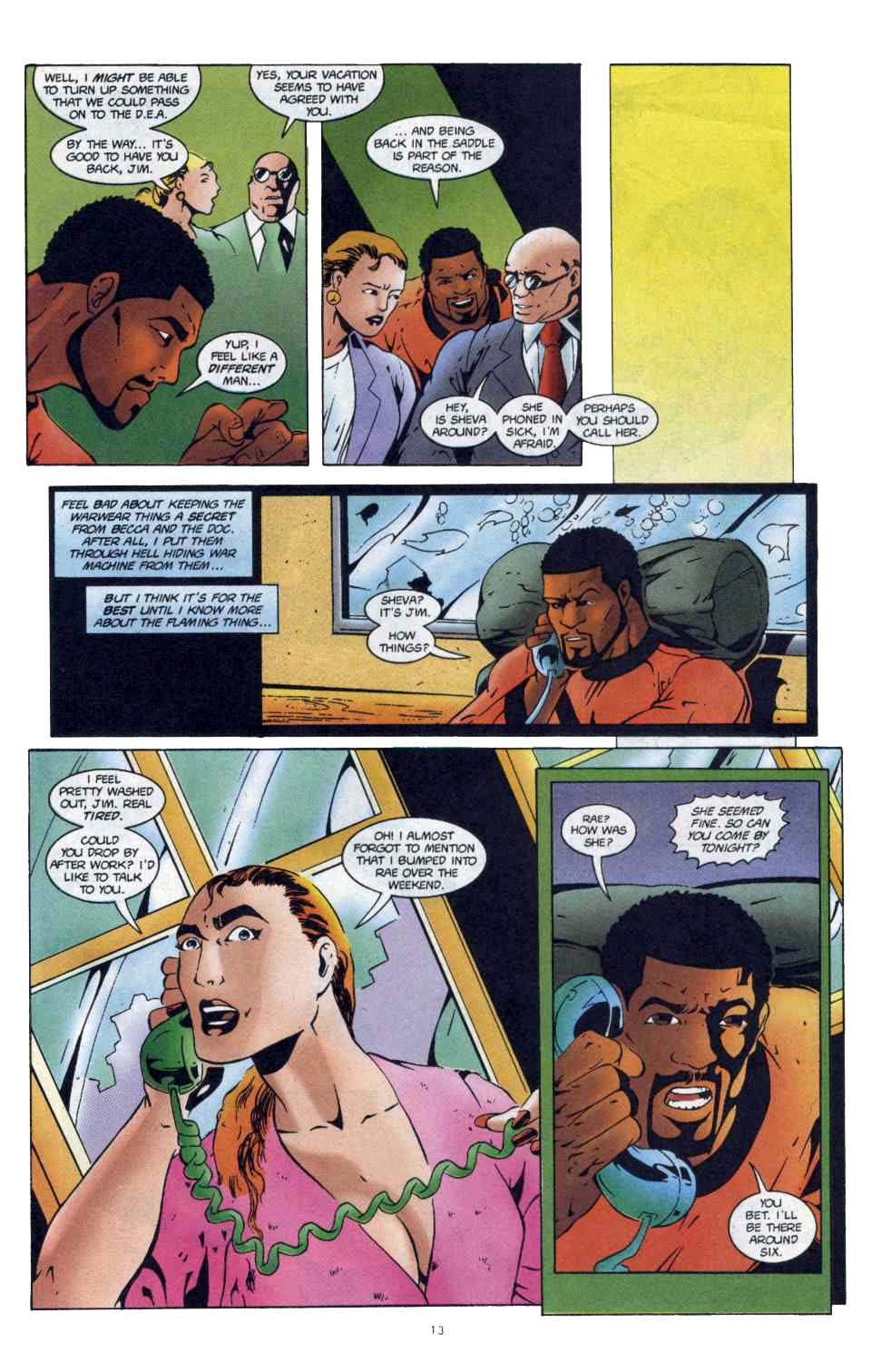 Read online War Machine (1994) comic -  Issue #20 - 11