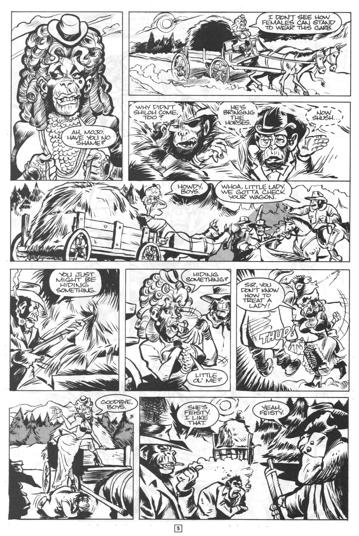 Read online Planet of the Apes (1990) comic -  Issue # Annual 1 - 14
