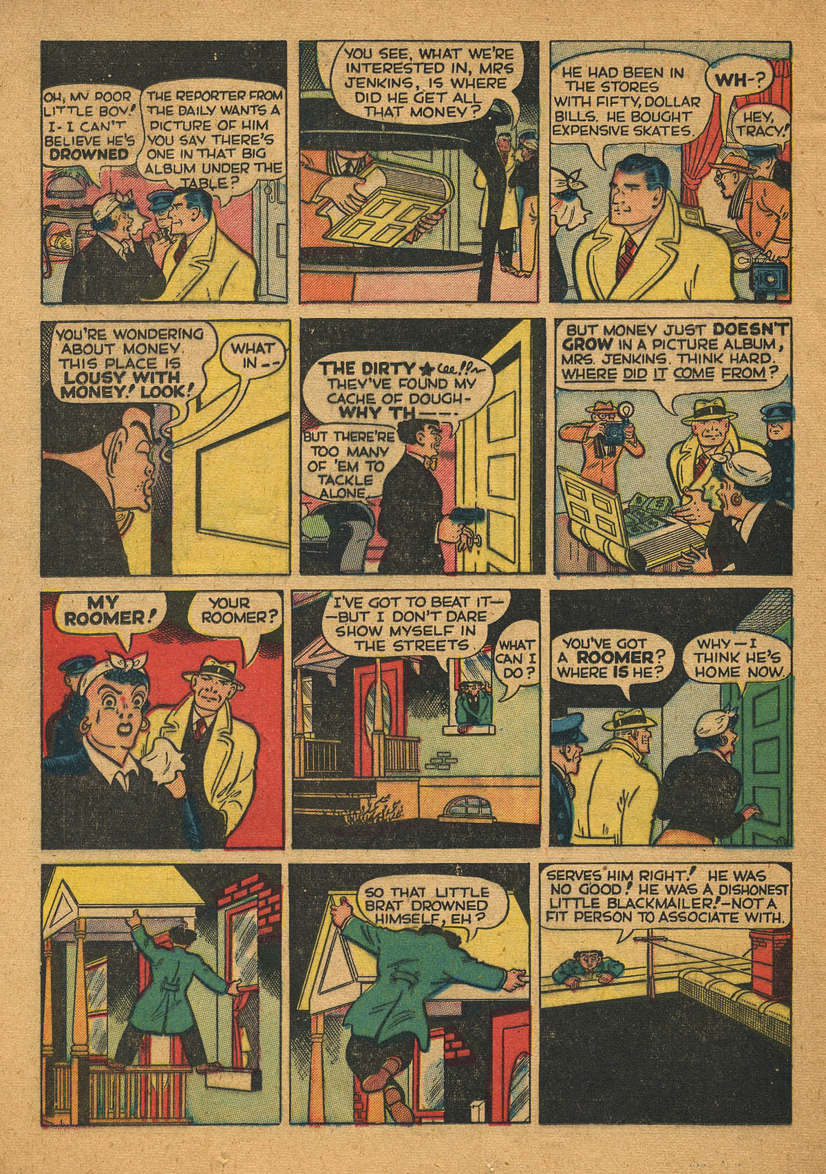 Read online Dick Tracy comic -  Issue #25 - 22