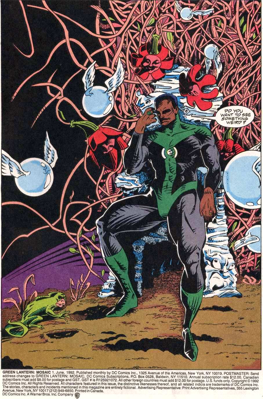 Read online Green Lantern: Mosaic comic -  Issue #1 - 2