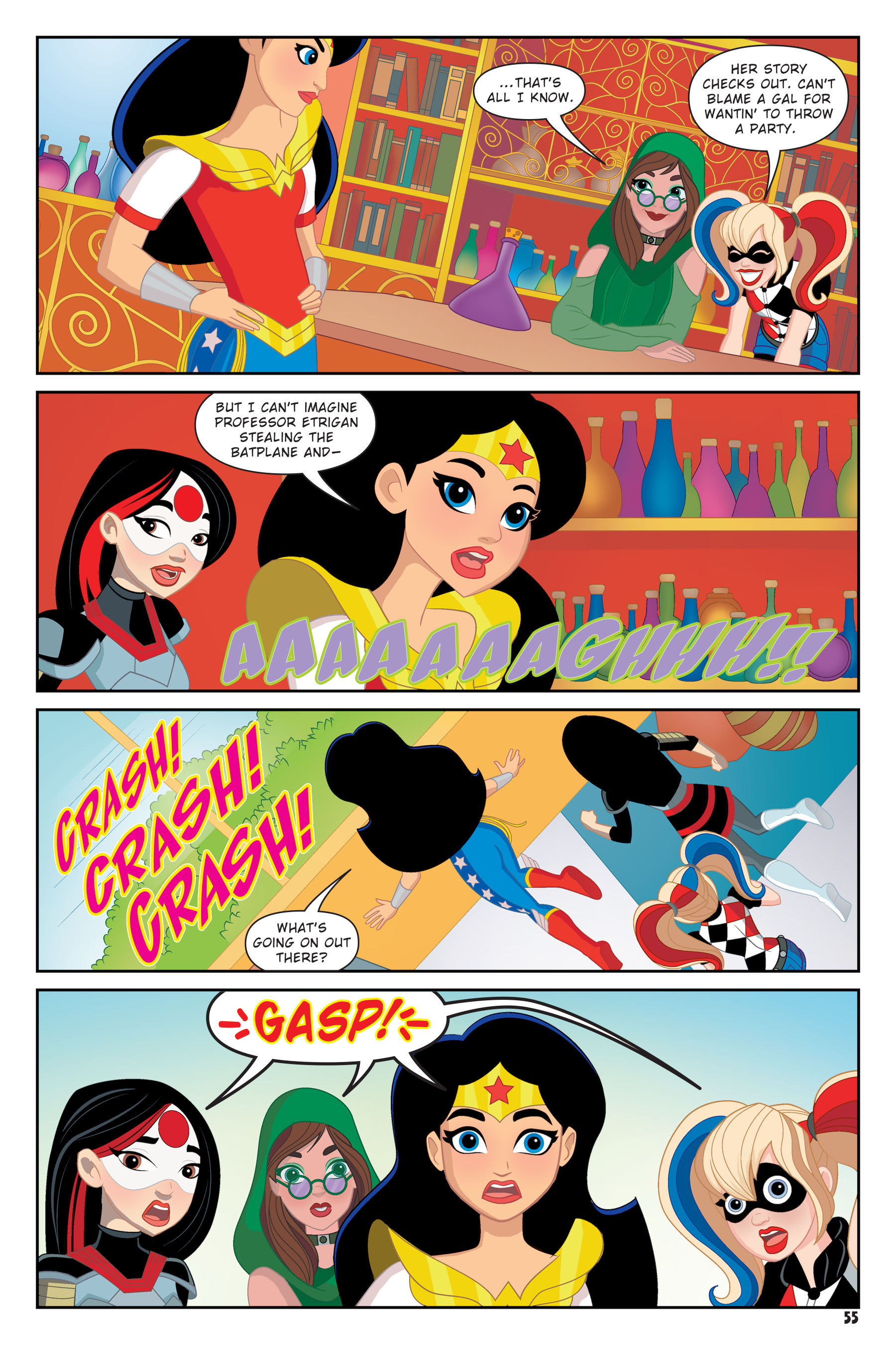 Read online DC Super Hero Girls: Hits and Myths comic -  Issue # Full - 52