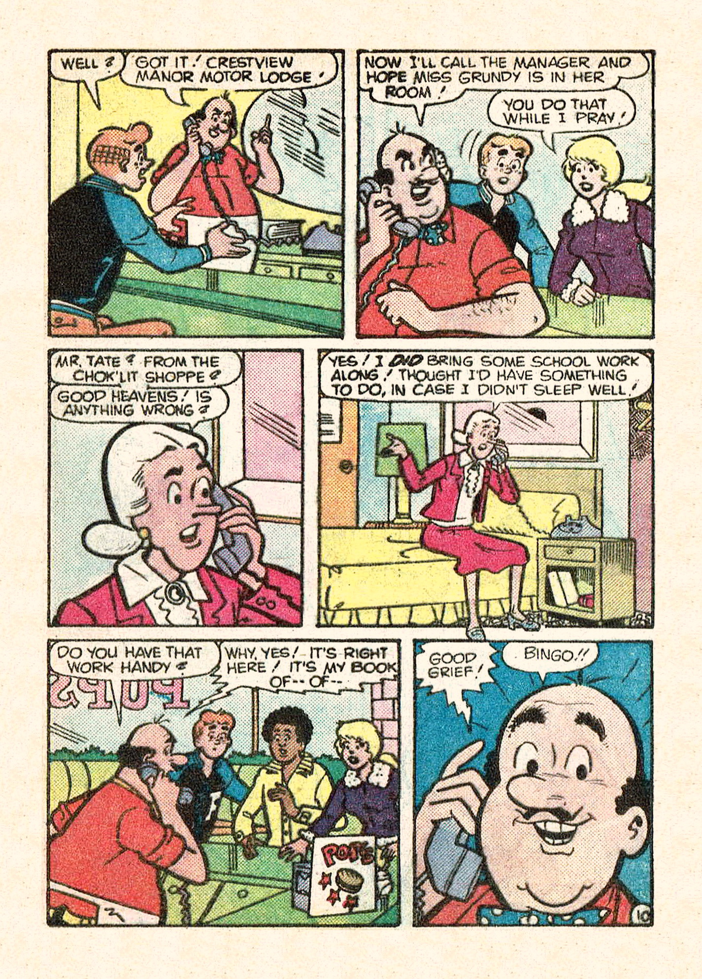 Read online Archie Digest Magazine comic -  Issue #82 - 79
