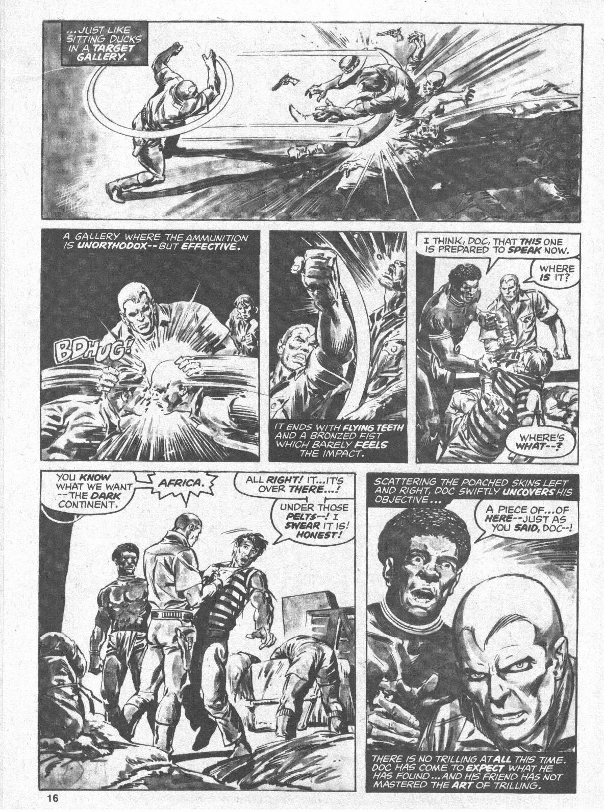 Read online Doc Savage (1975) comic -  Issue #5 - 16