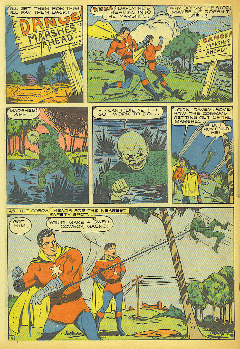 Read online Super-Mystery Comics comic -  Issue #13 - 16