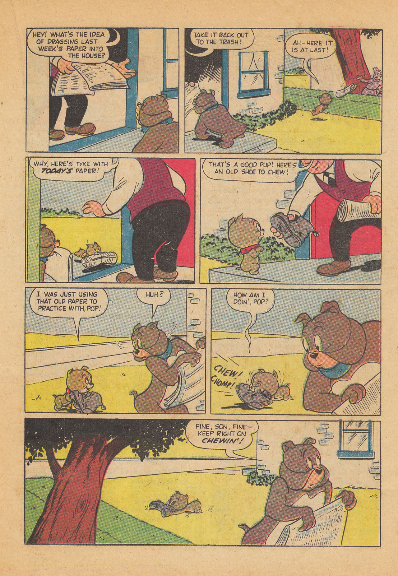 Read online Tom & Jerry Comics comic -  Issue #158 - 17