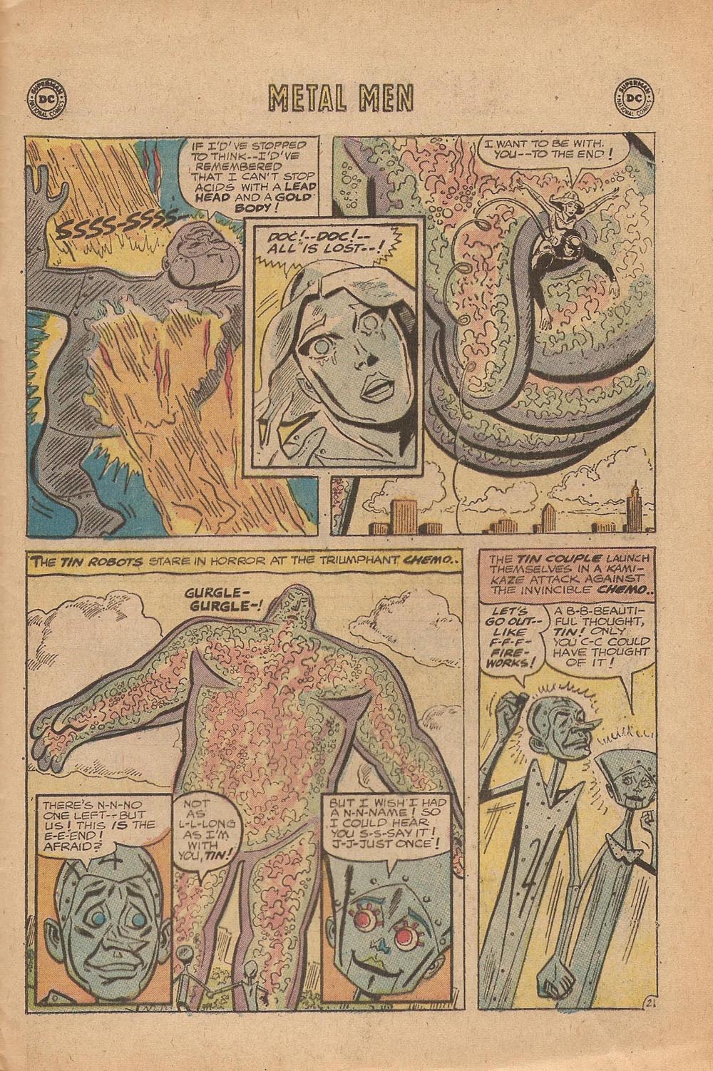 Read online Metal Men (1963) comic -  Issue #43 - 29
