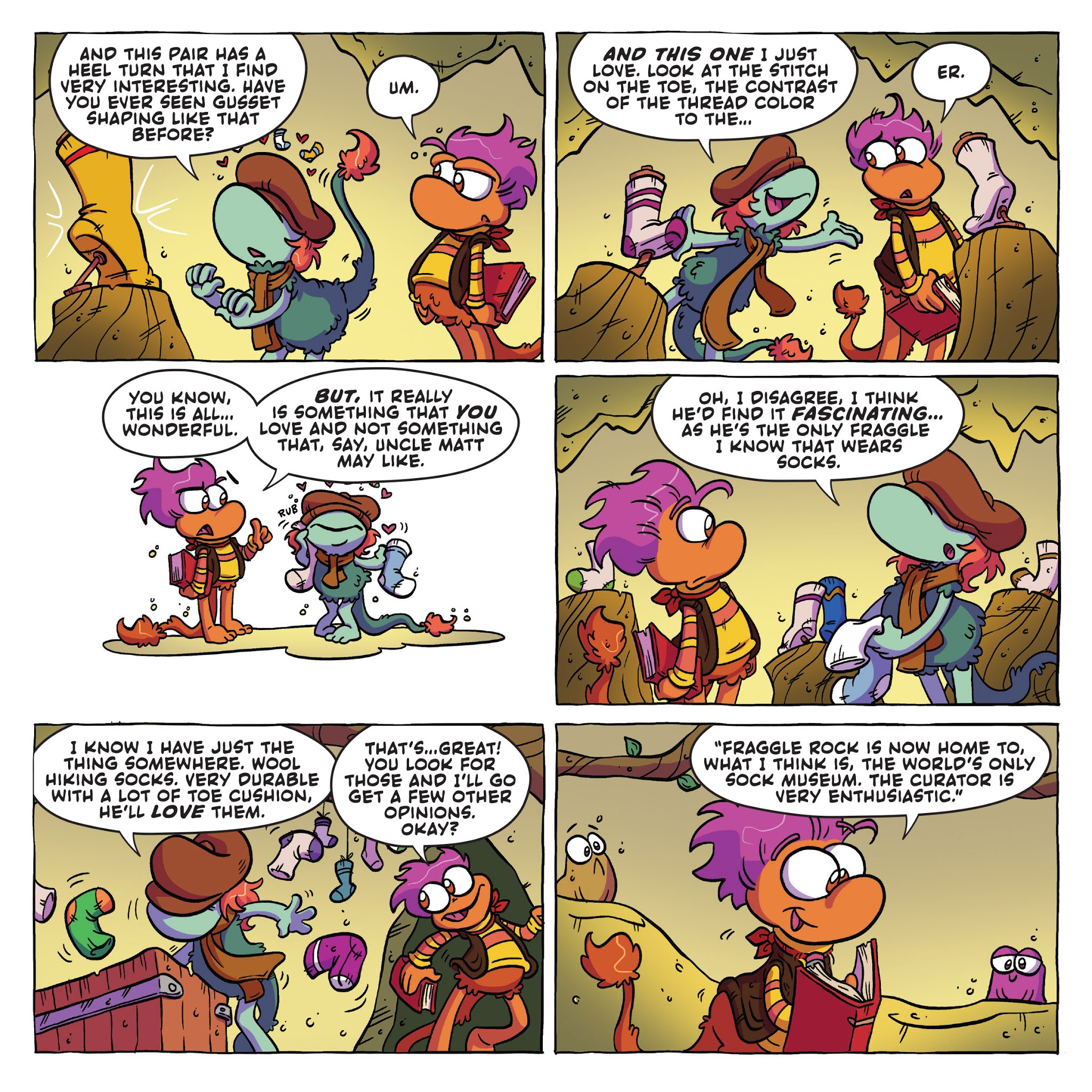 Read online Jim Henson's Fraggle Rock comic -  Issue #4 - 9