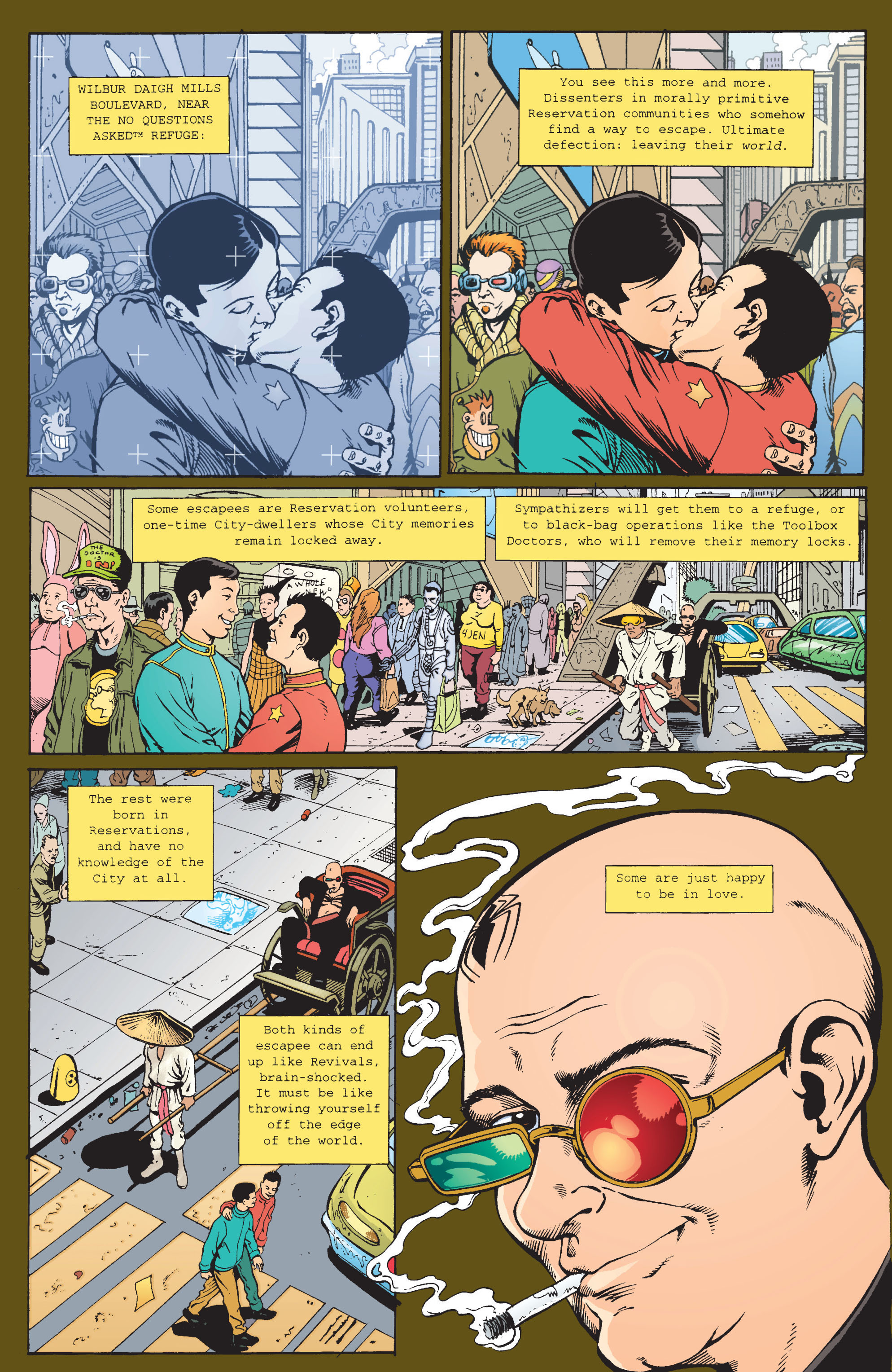 Read online Transmetropolitan comic -  Issue #9 - 19