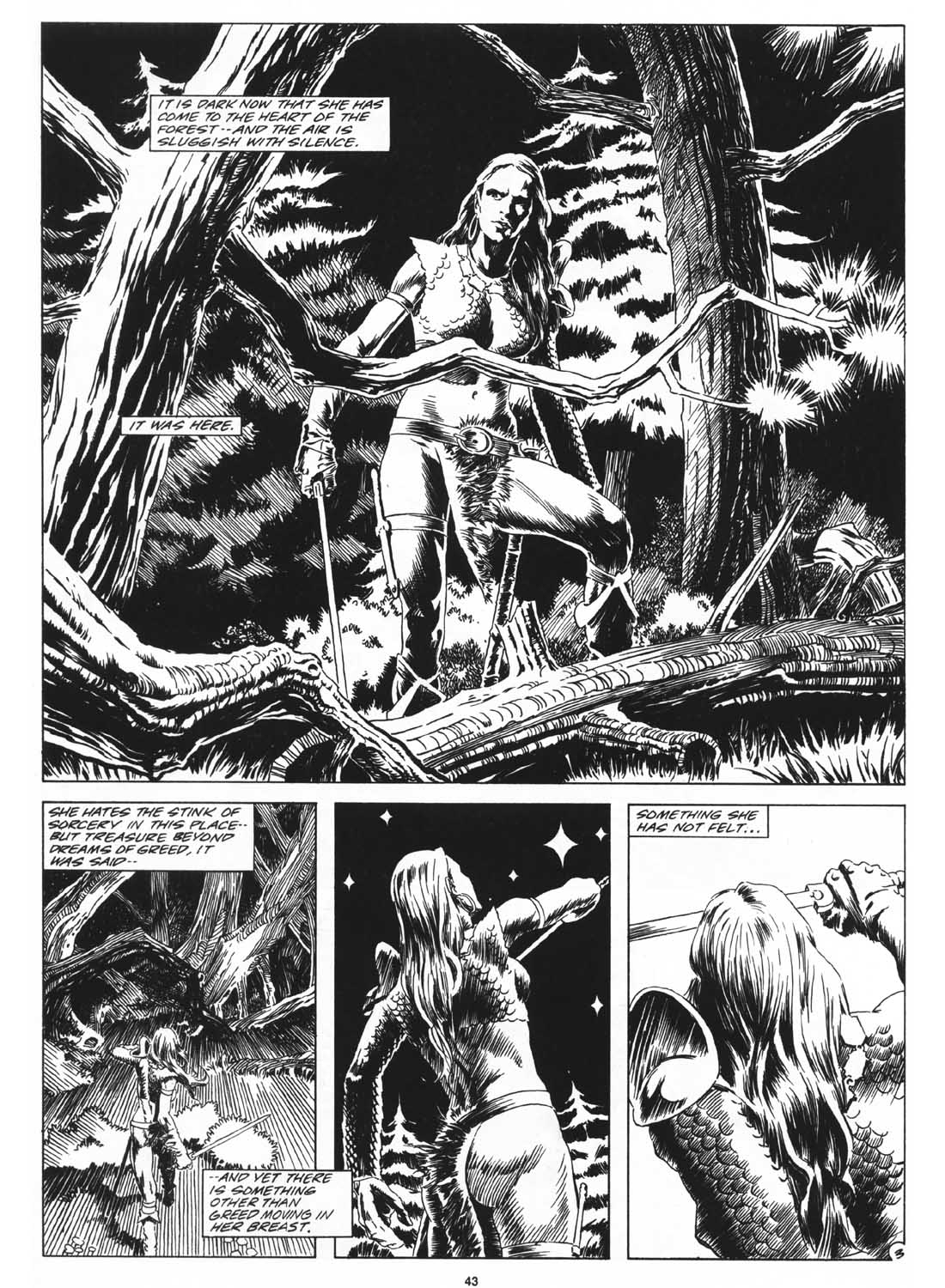 Read online The Savage Sword Of Conan comic -  Issue #169 - 45
