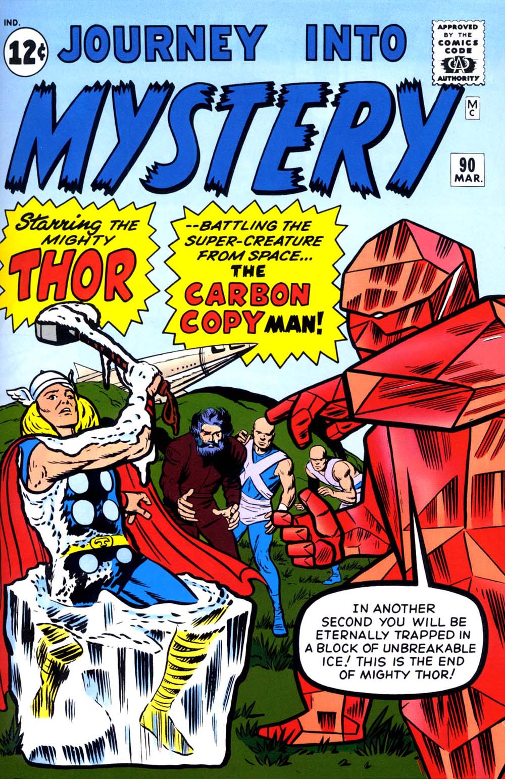 Read online Journey Into Mystery (1952) comic -  Issue #90 - 1