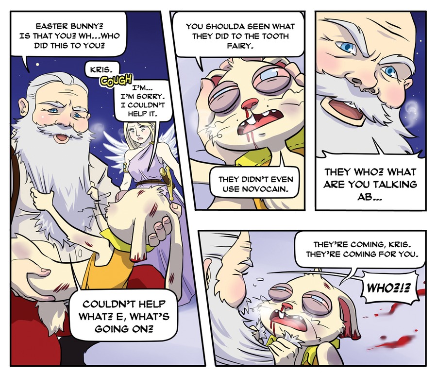 Read online Santa Versus Dracula comic -  Issue # TPB - 10