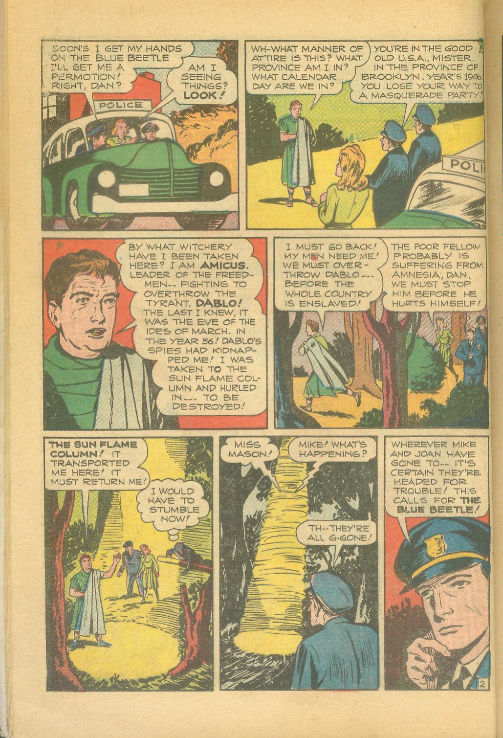 Read online The Blue Beetle comic -  Issue #46 - 17