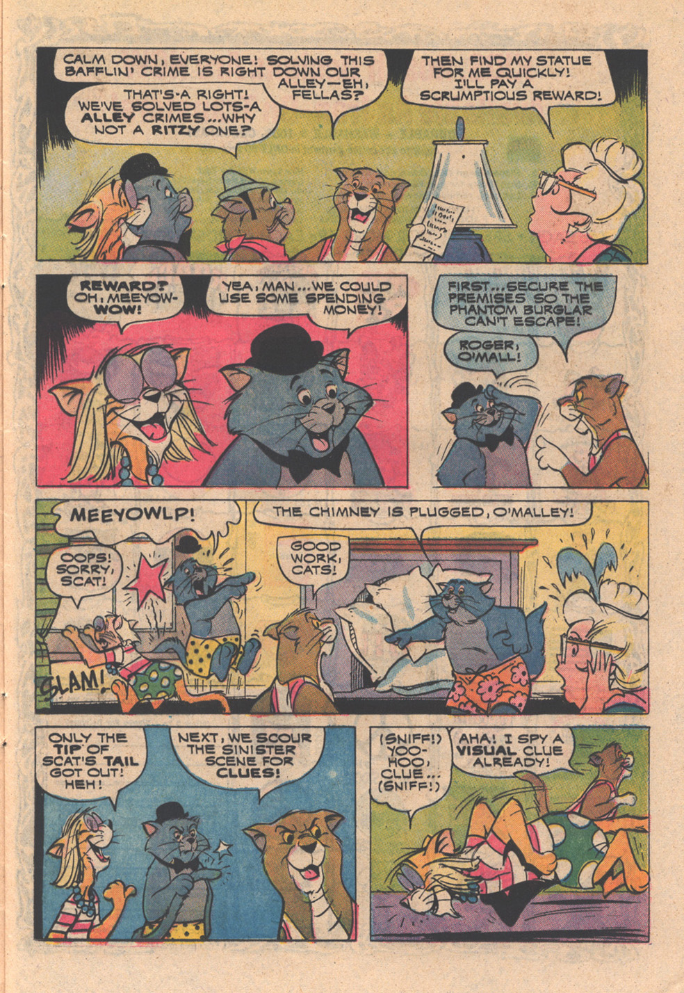 Read online O'Malley and the Alley Cats comic -  Issue #8 - 13