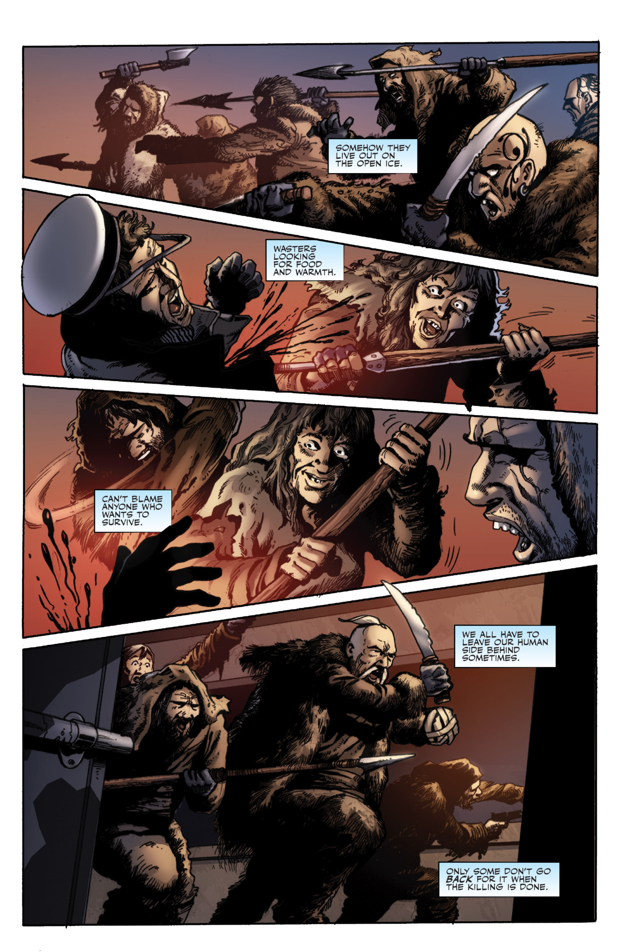 Read online Winterworld: Frozen Fleet comic -  Issue #3 - 4