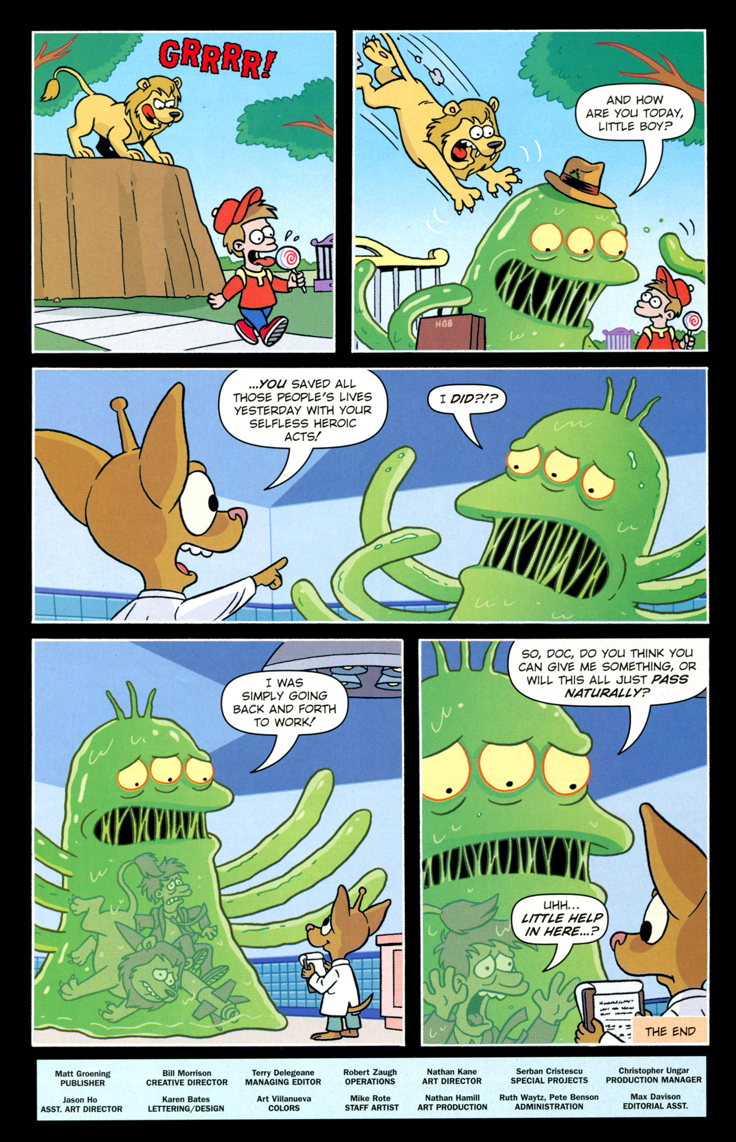 Read online Futurama Comics comic -  Issue #58 - 26