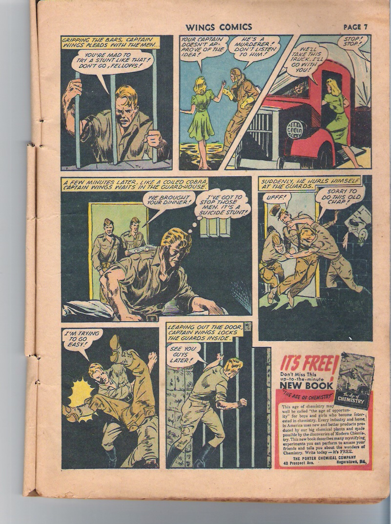 Read online Wings Comics comic -  Issue #27 - 9