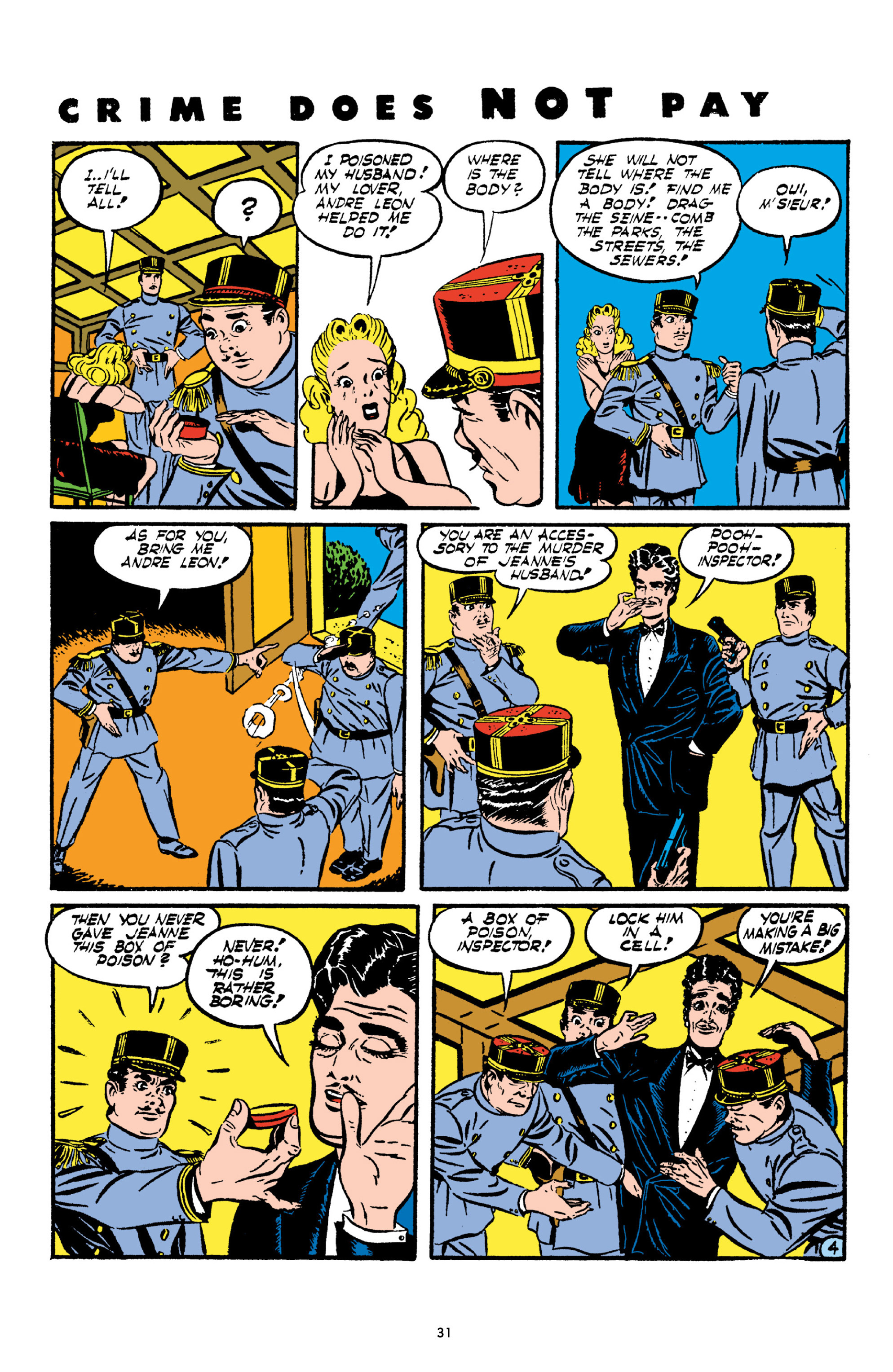 Read online Crime Does Not Pay Archives comic -  Issue # TPB 2 (Part 1) - 31