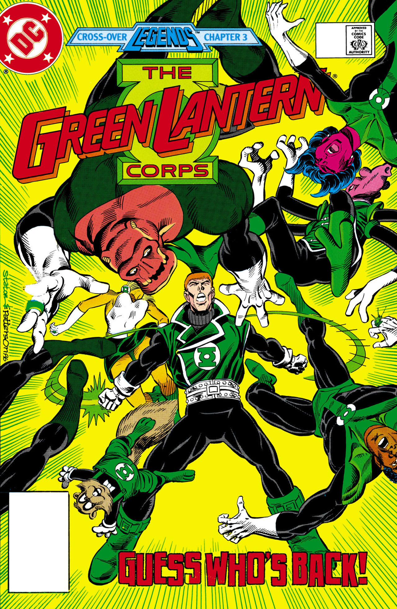 Read online The Green Lantern Corps comic -  Issue #207 - 1