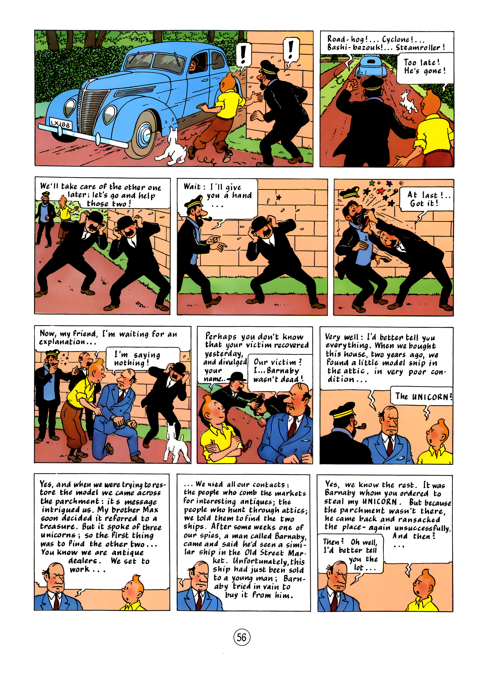 Read online The Adventures of Tintin comic -  Issue #11 - 59