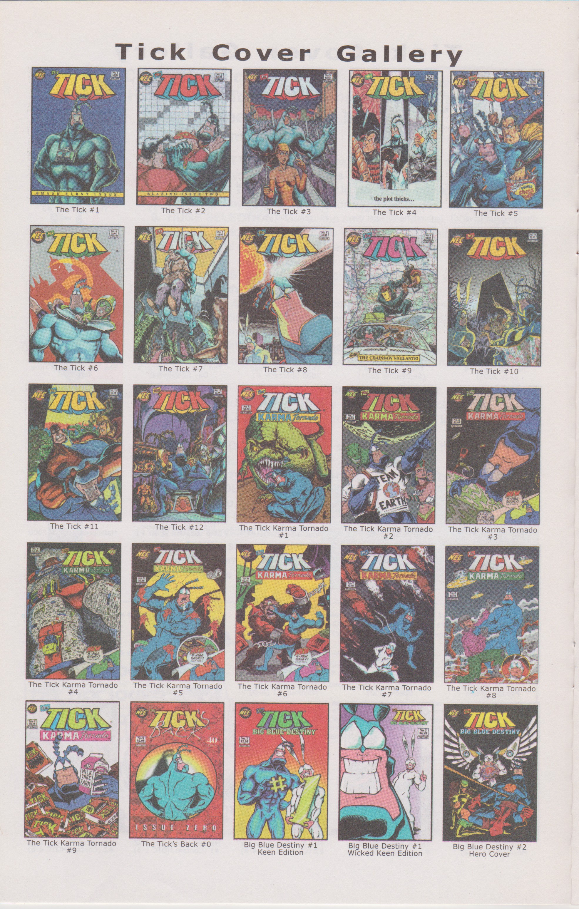 Read online The Tick Incredible Internet Comic comic -  Issue # Full - 16