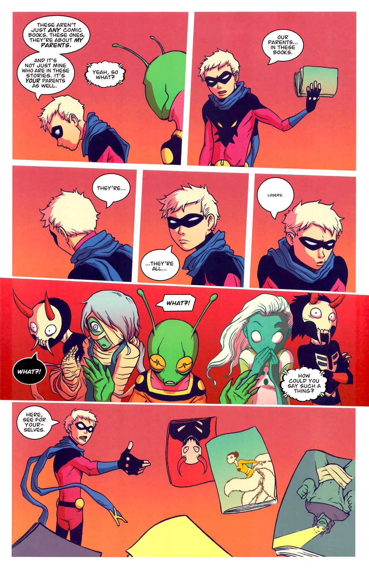 Read online Gladstone's School for World Conquerors (2011) comic -  Issue #5 - 9