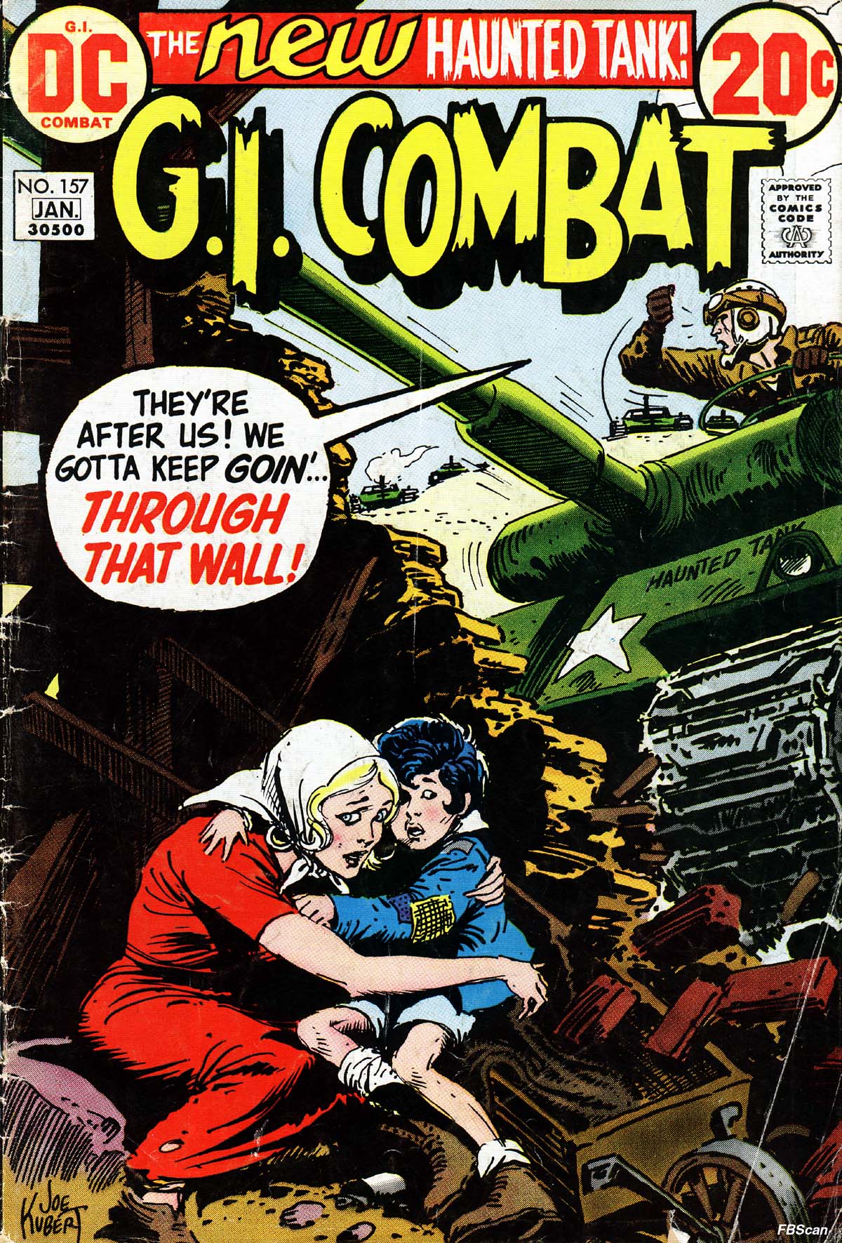 Read online G.I. Combat (1952) comic -  Issue #157 - 1