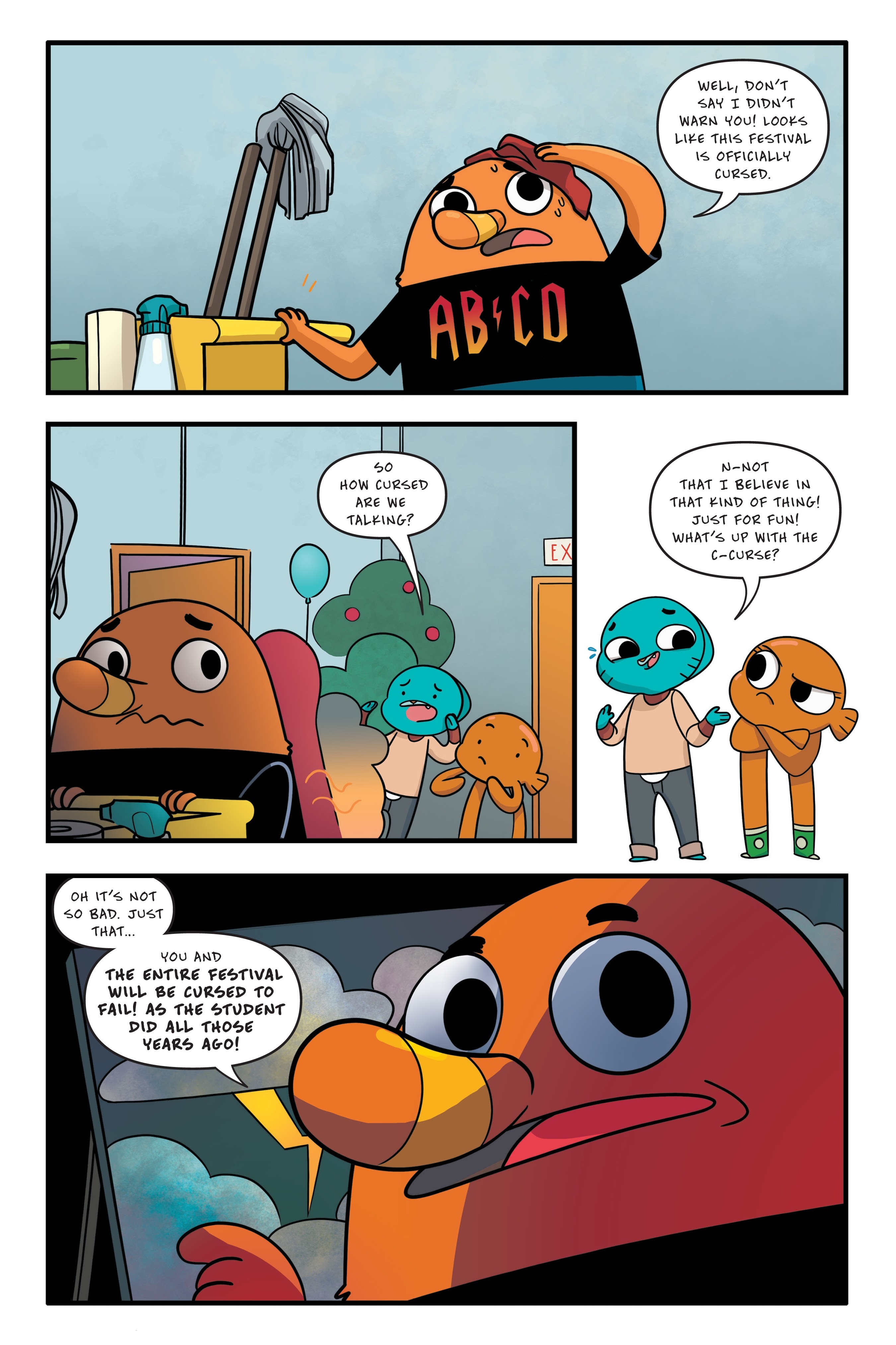 Read online The Amazing World of Gumball: Midsummer Nightmare comic -  Issue # TPB - 29