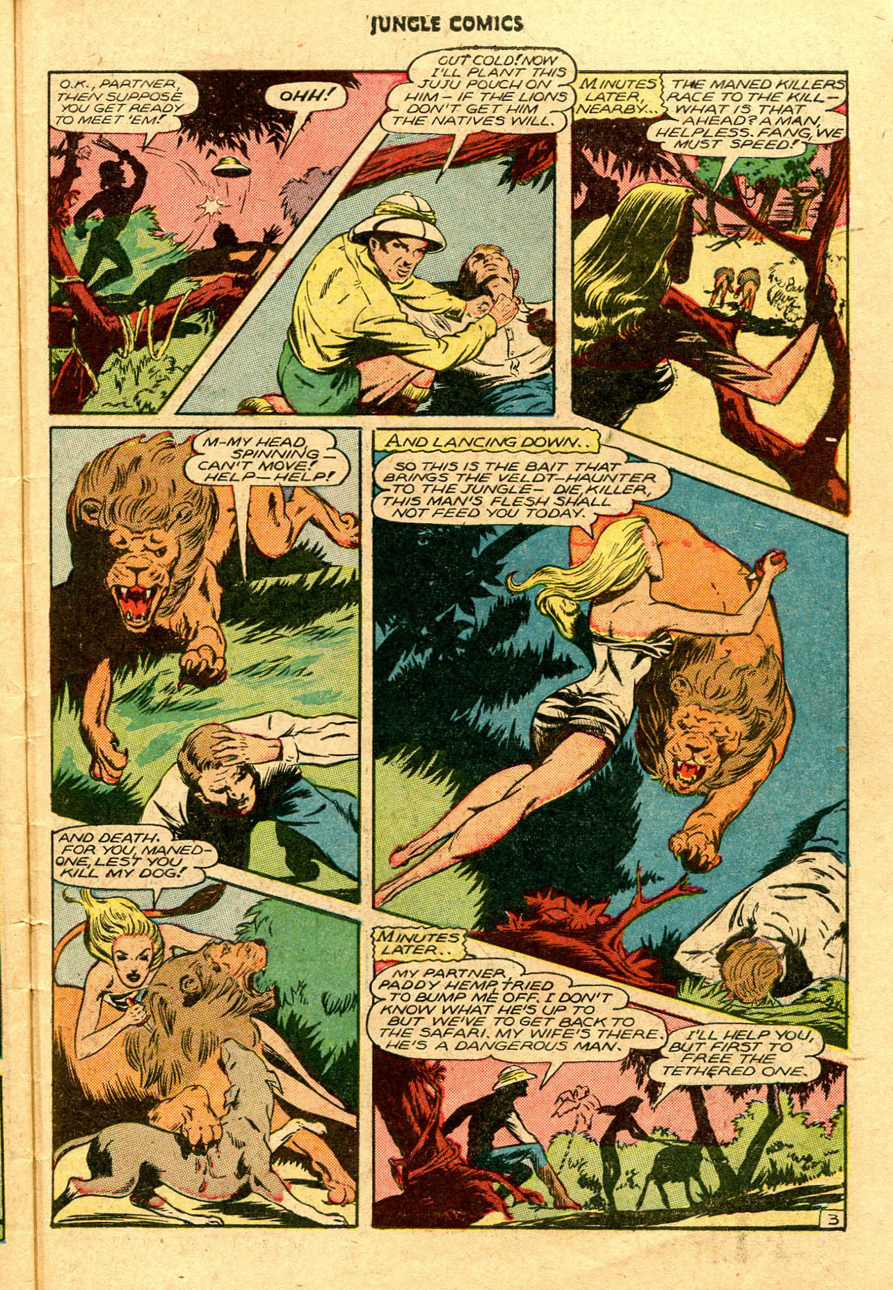 Read online Jungle Comics comic -  Issue #75 - 45